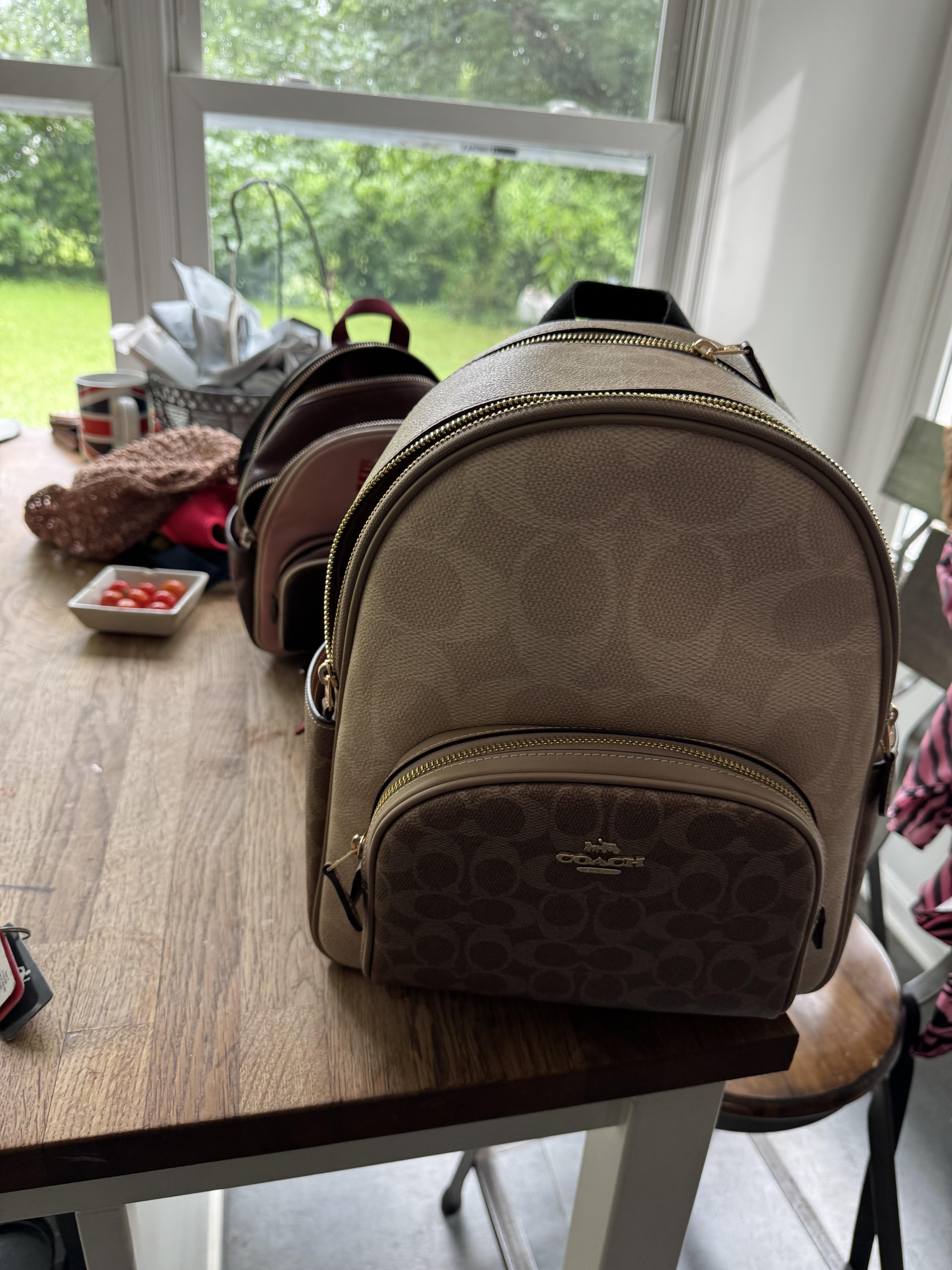 Court Backpack In Maxi Signature Canvas | Bags | Coach | COACH®