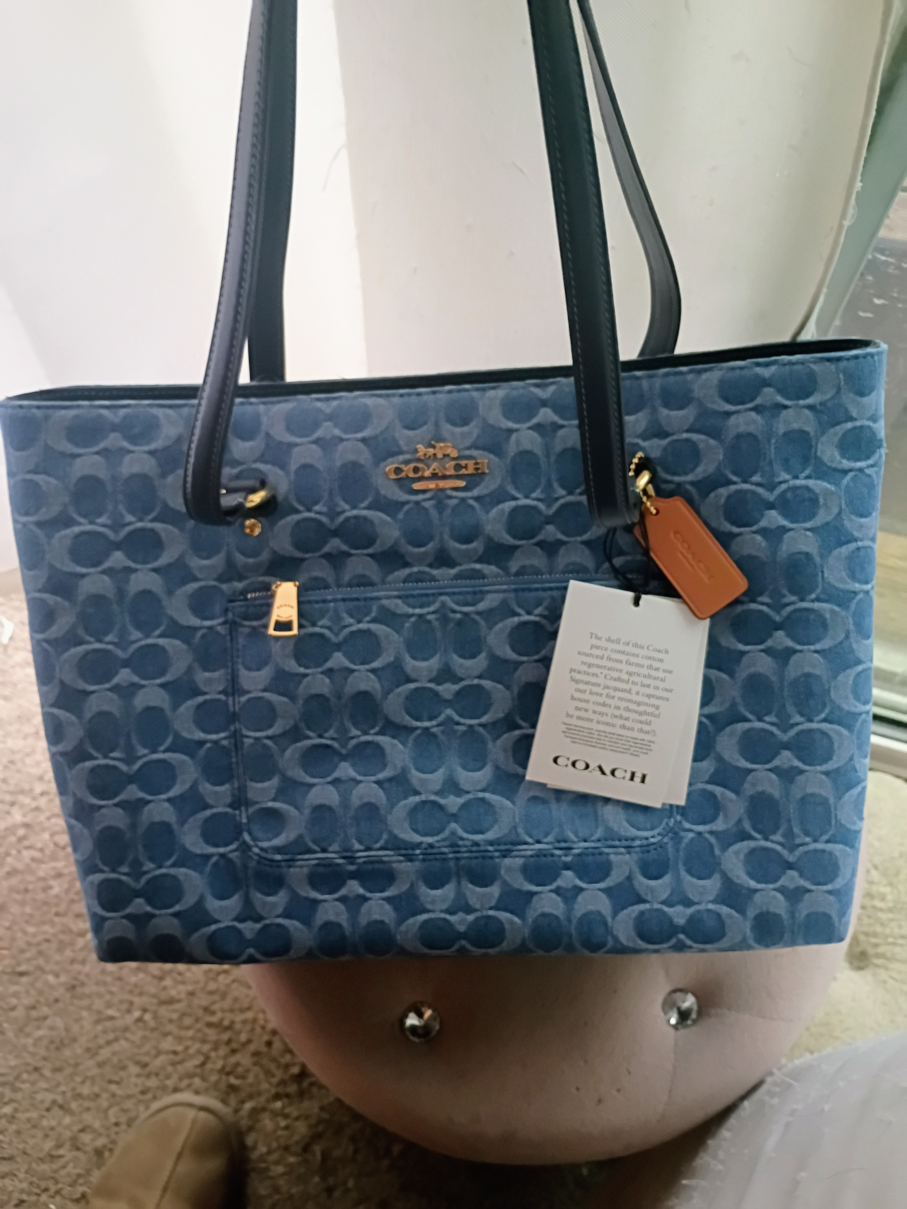 Station Tote Bag In Signature Leather | Bags | Coach | COACH®