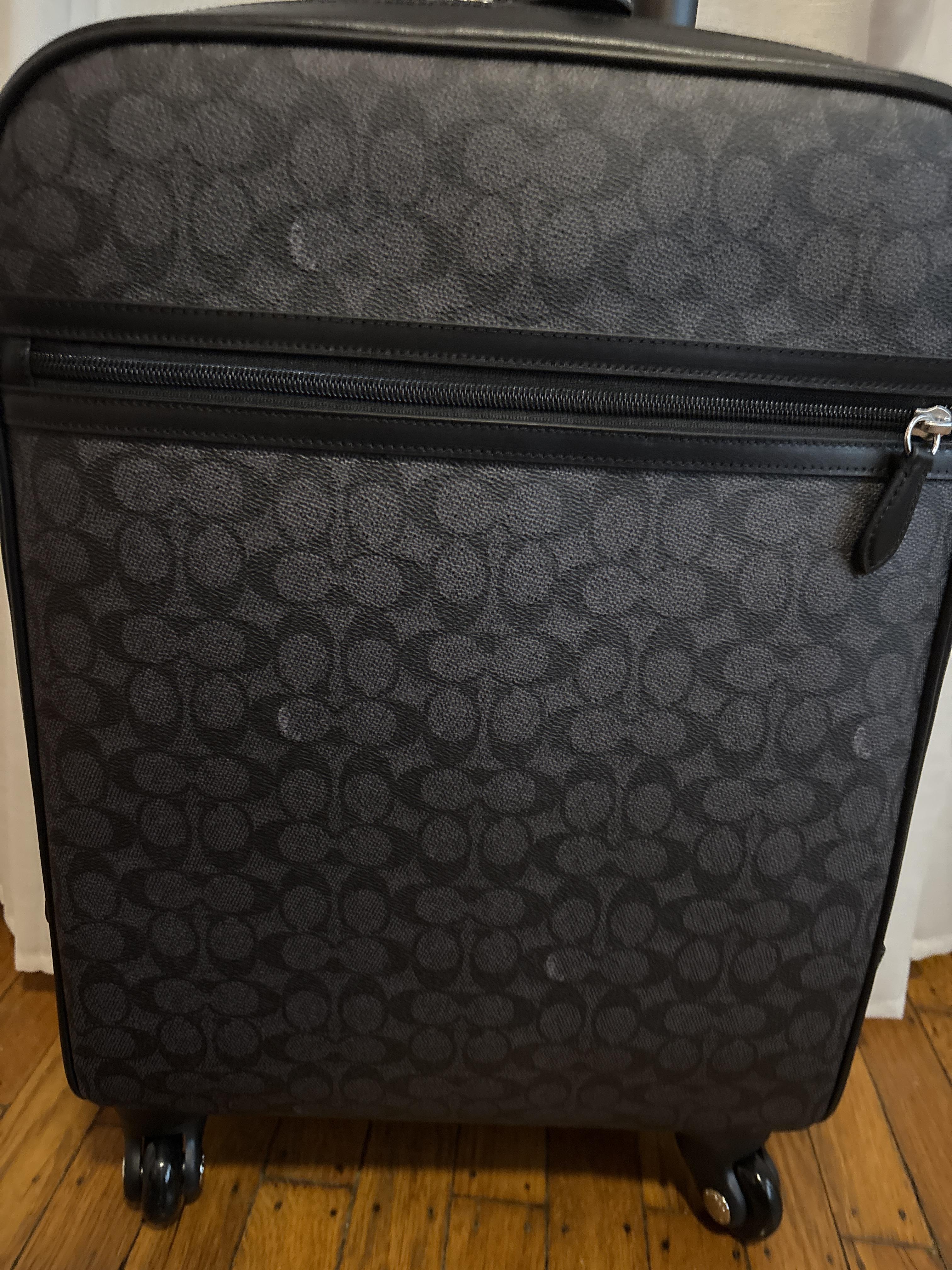 COACH® | Wheeled Carry On In Signature Canvas