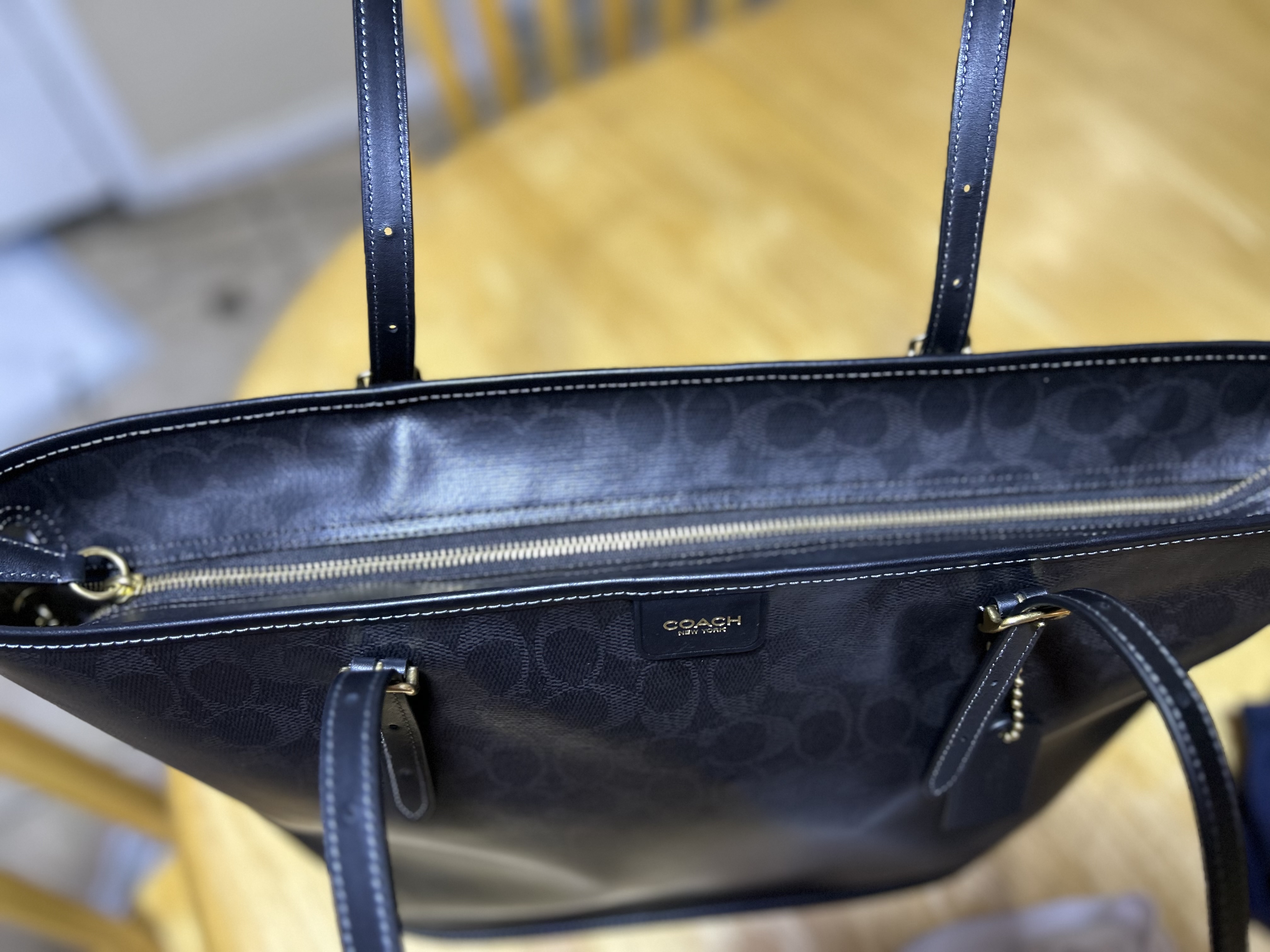 Taxi Tote Bag In Signature Canvas | COACH®