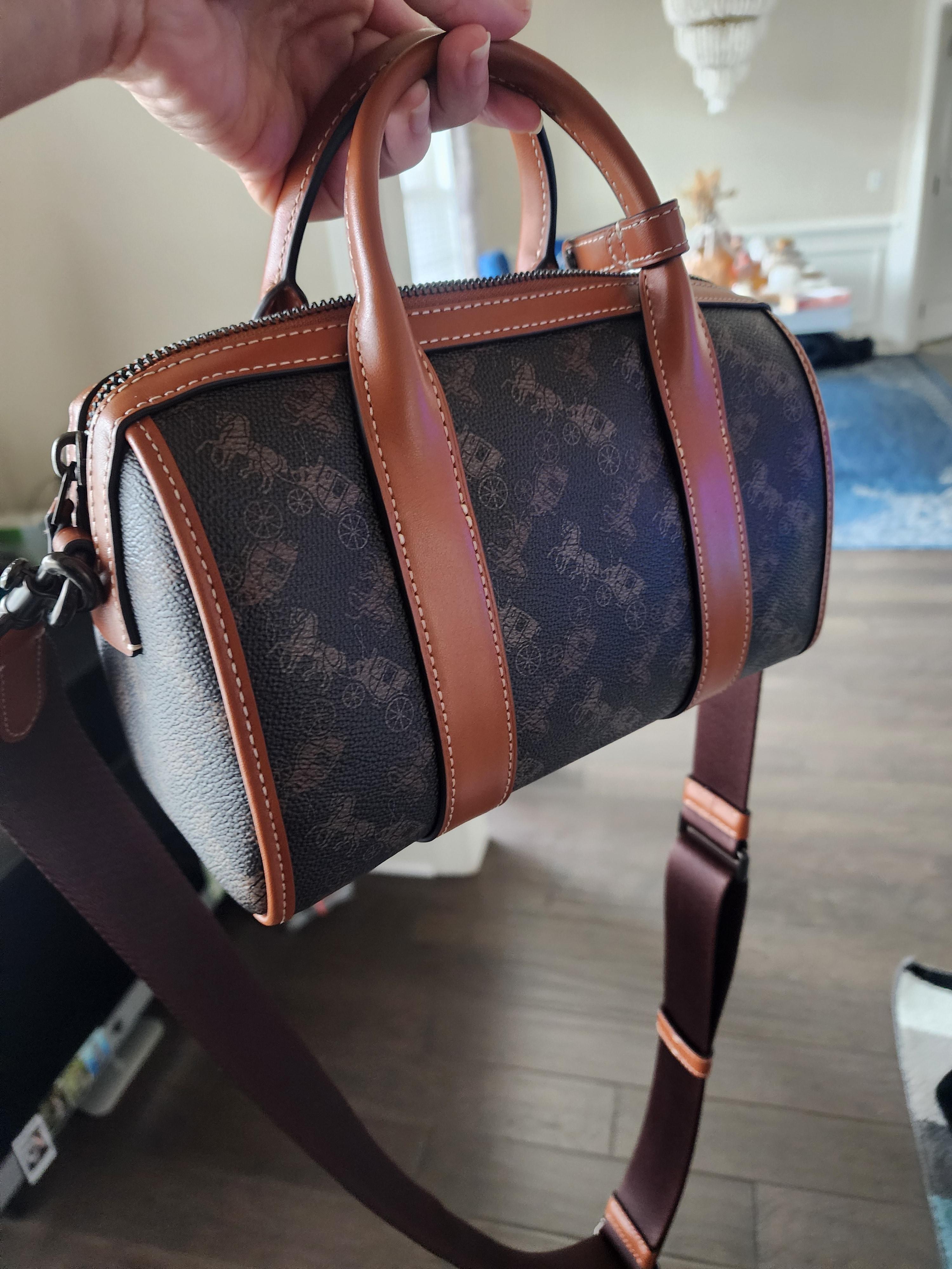 COACH® | Gotham Duffle Bag 24 With Sketch Print