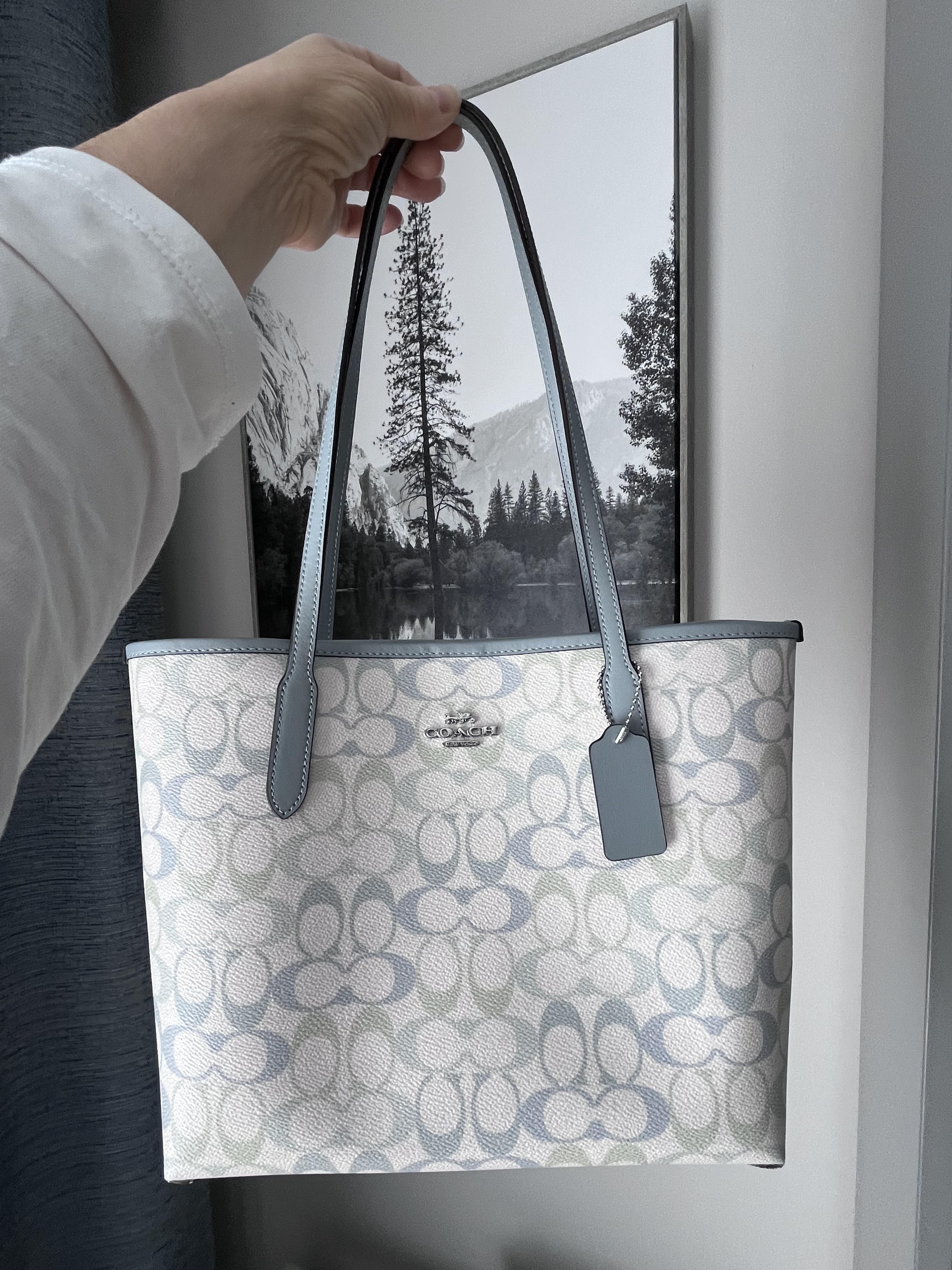 Medium City Tote Bag In Signature Canvas | Bags | Coach | COACH®