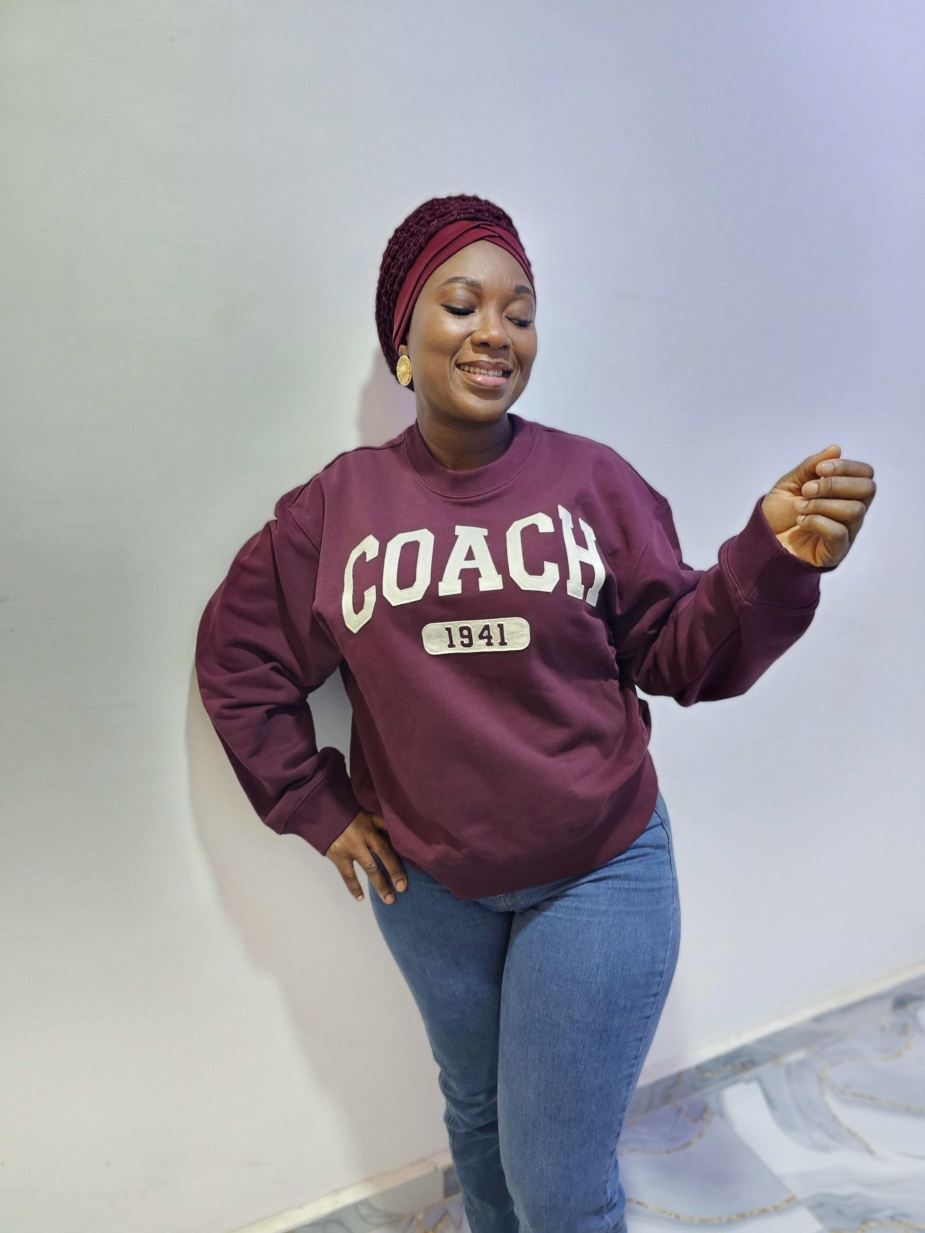 Sporty Boyfriend Crewneck Sweatshirt | Ready to Wear | Coach | COACH®