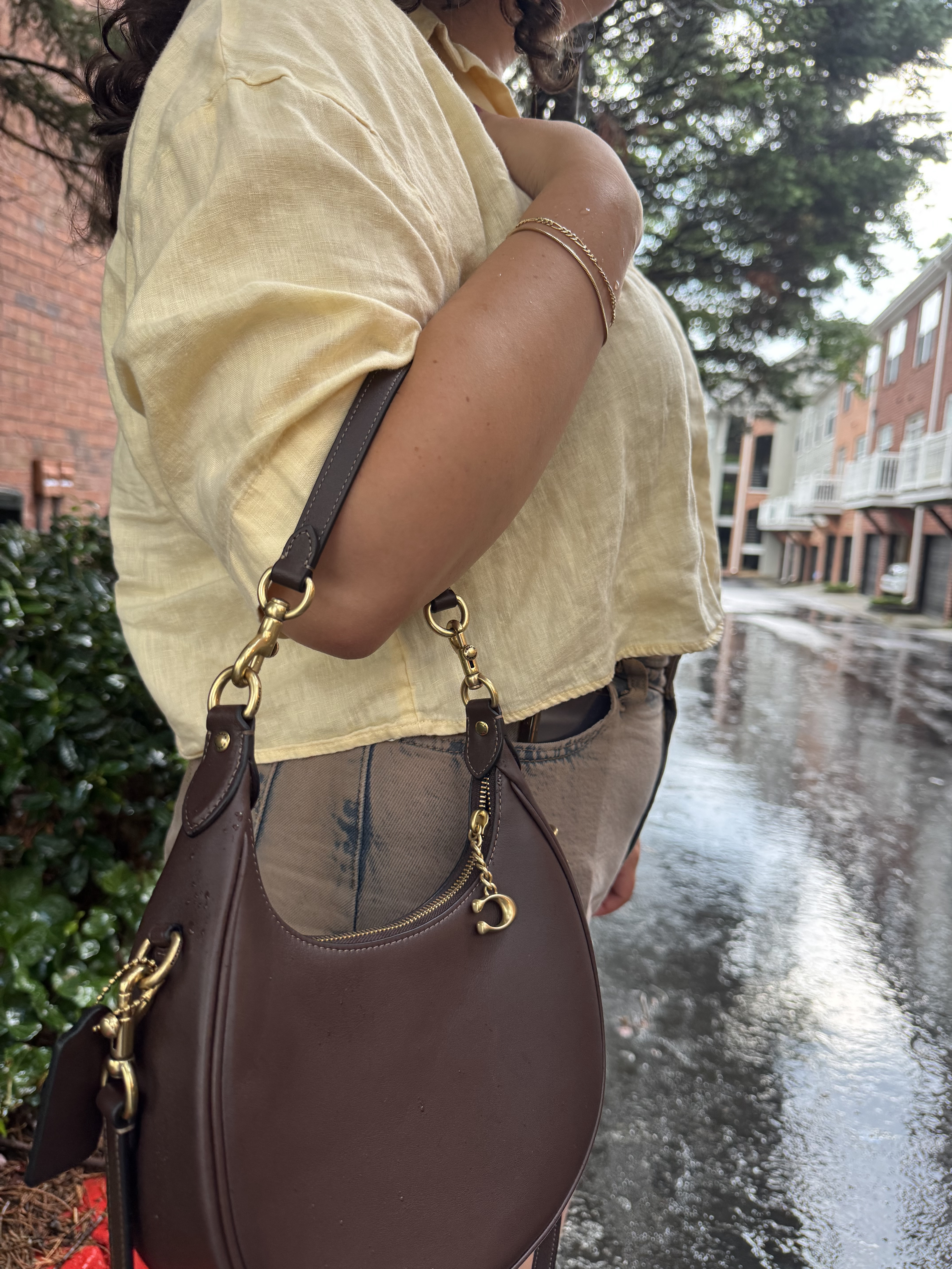 【COACH】 Leather Jonie Bag 22 Shoulder Bag COACH Leather Jonie Bag 22 Shoulder Bag - Macy's