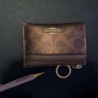Mini Skinny Id Case In Signature Denim | Wallets | Coach | COACH®
