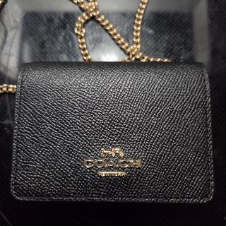 Mini Wallet On A Chain With Rivets | COACH®