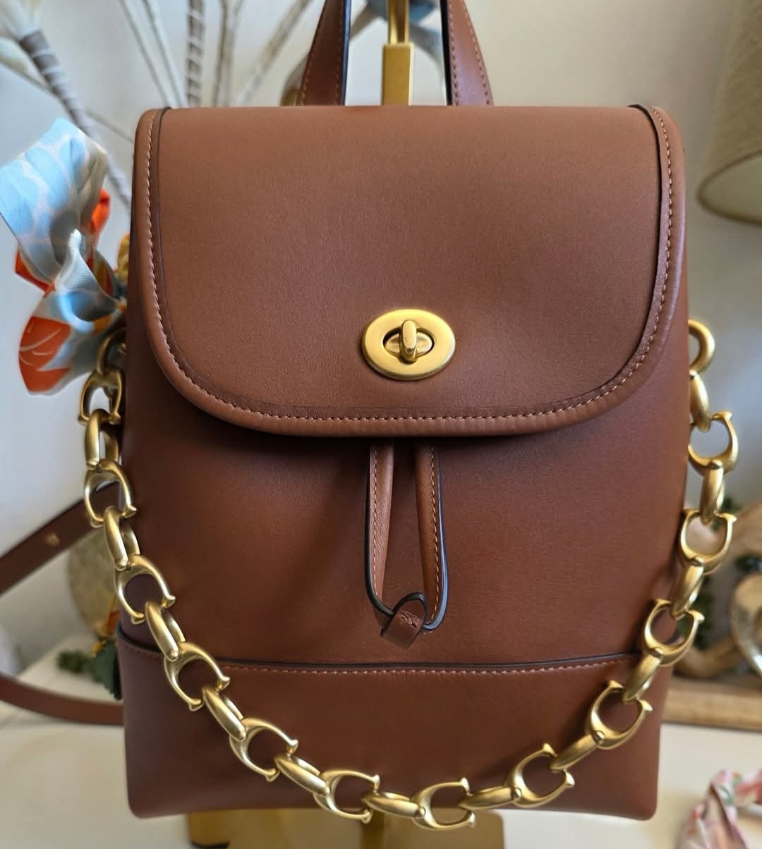 COACH® | Signature Link Chain Strap