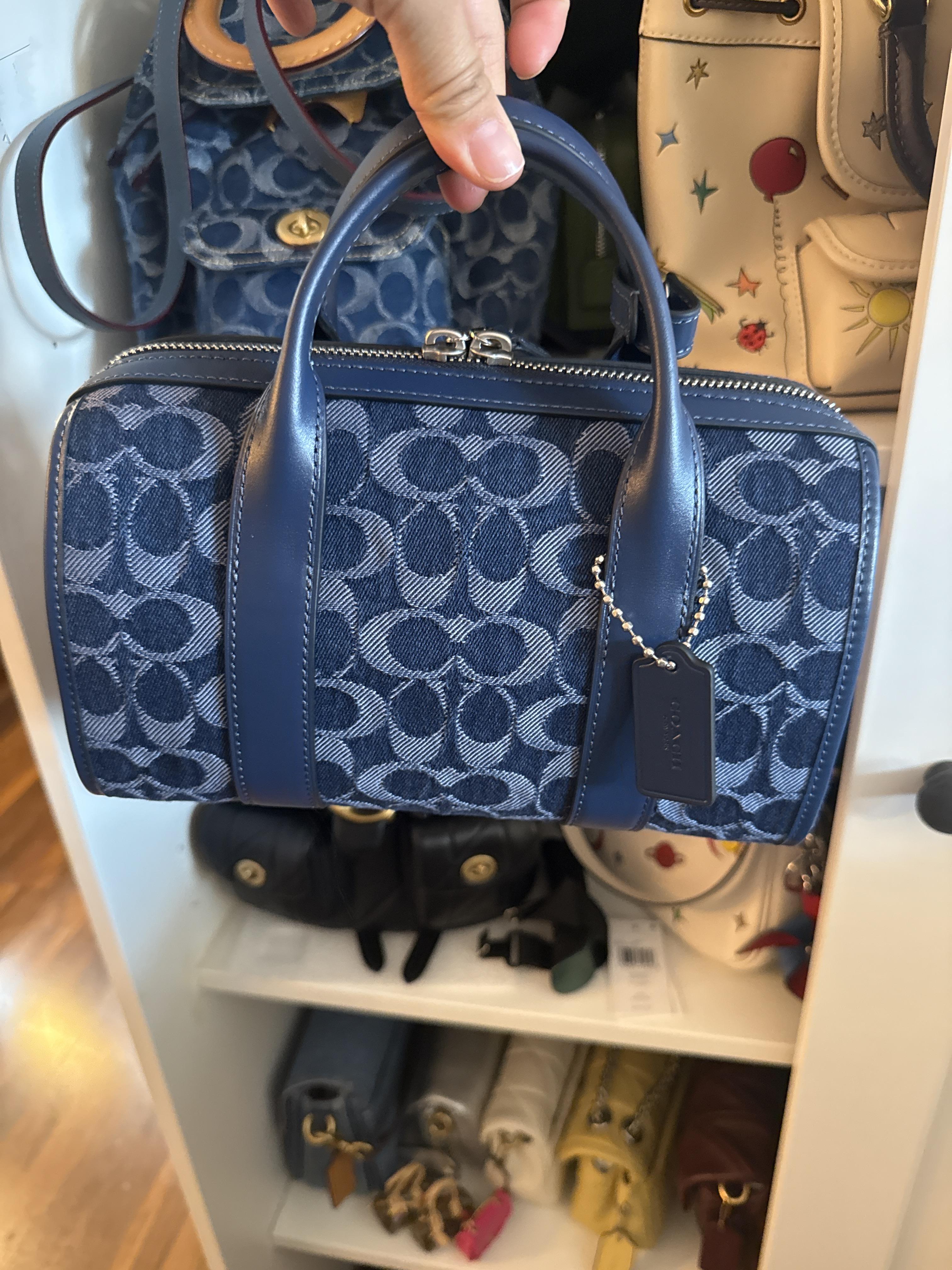COACH® | Gotham Duffle Bag 24 In Signature Denim