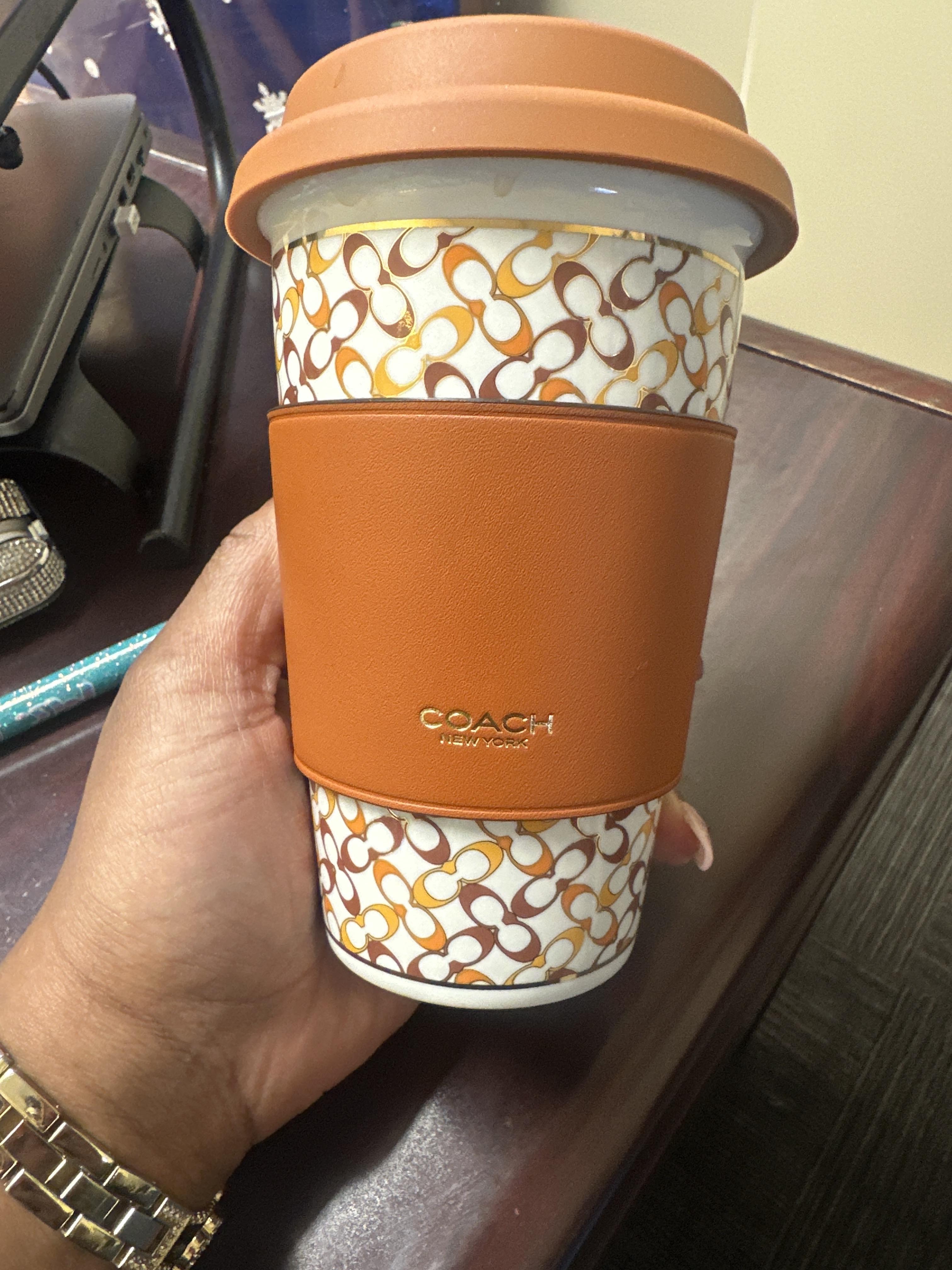 Signature Hot Lidded Cup | COACH