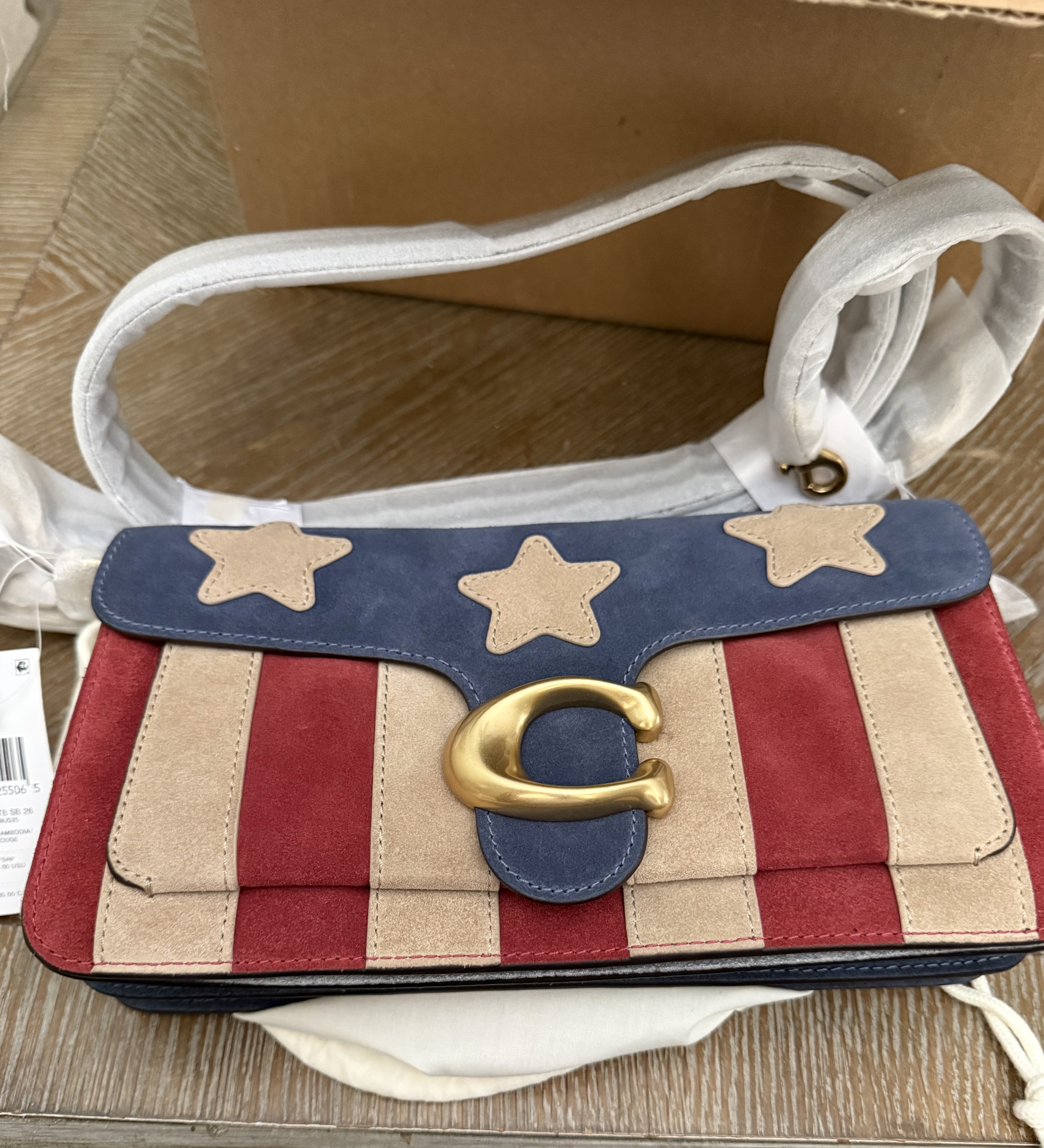 Tabby Shoulder Bag 26 With American Craft Inlay | Bags | Coach