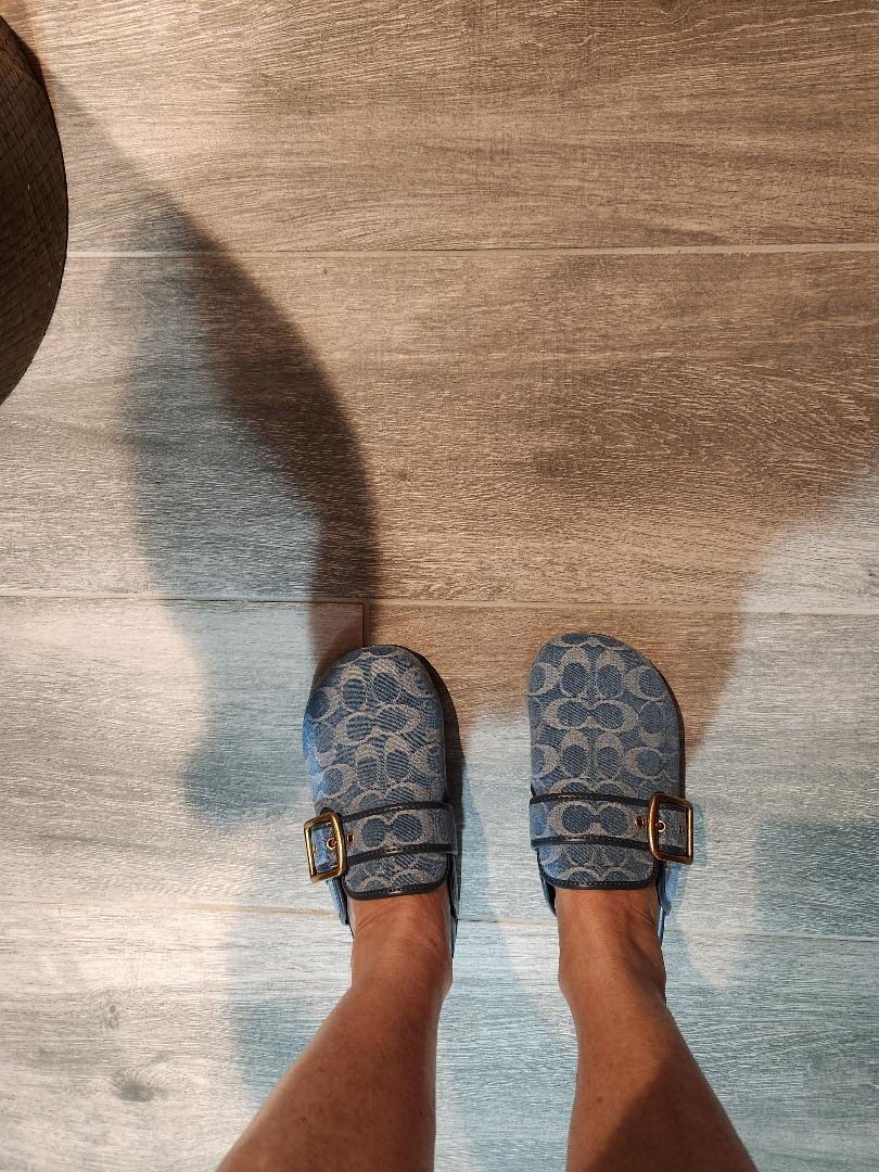 Archival Buckle Clog In Signature Jacquard | Other Shoes | Coach