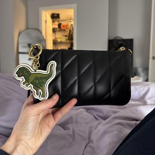 Rexy Bag Charm With Signature Canvas | COACH®