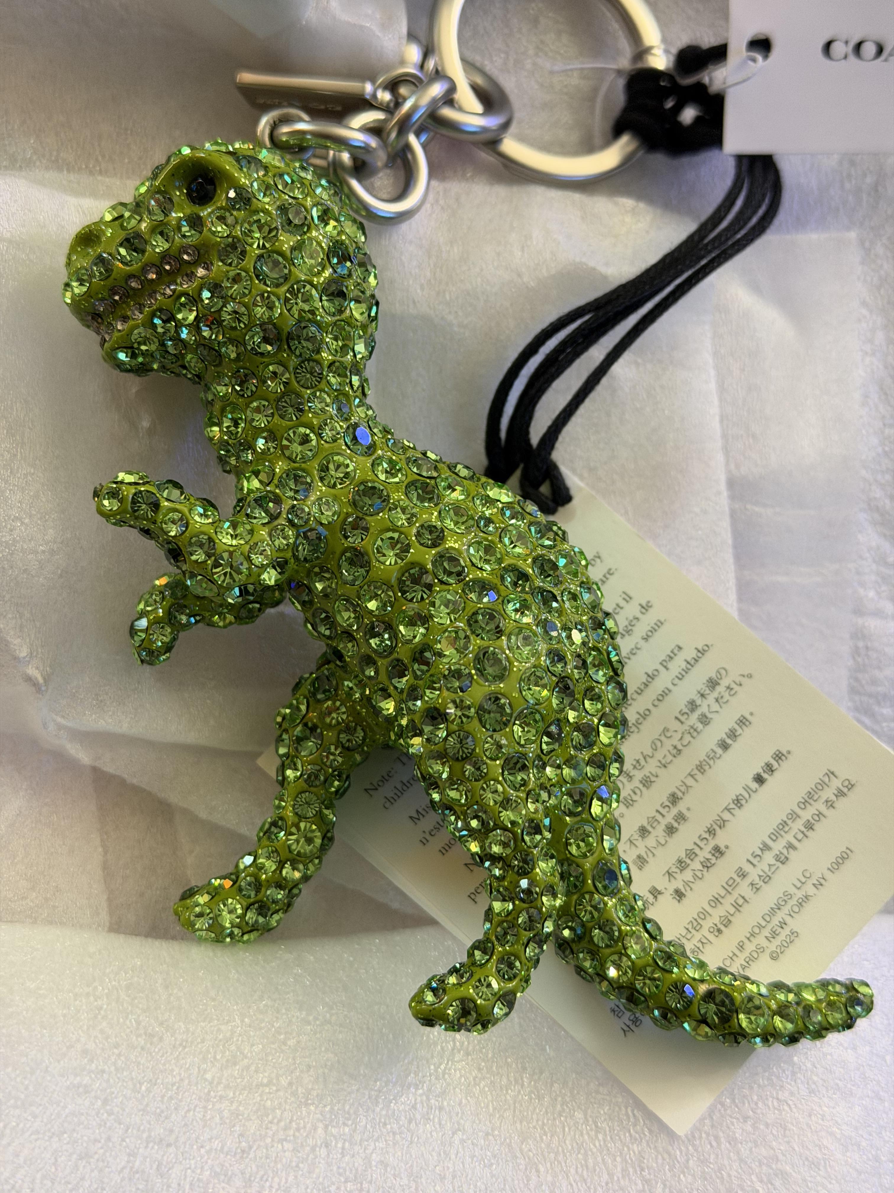Large Crystal Rexy Bag Charm | Accessories | Coach | COACH®