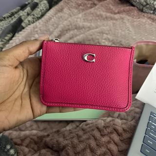 Restored Mini Skinny ID Case With Zebra Print | COACH®
