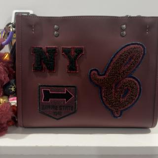 JapanRabbit専用　 Disney x Coach 32925 Disney X Coach Rogue Bag 25 In Signature Textile Jacquard With
