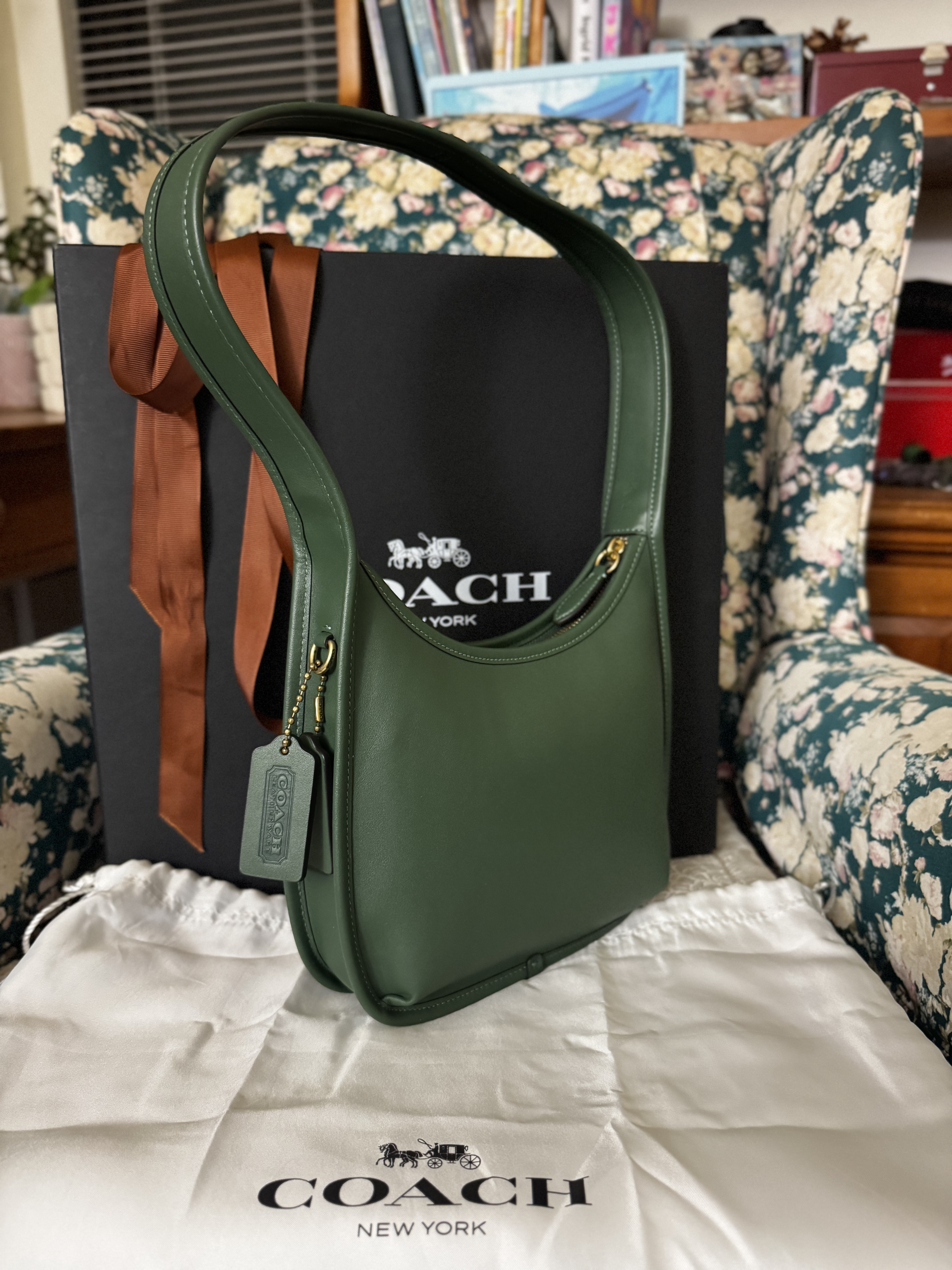 COACH® | Curve Zip Bag