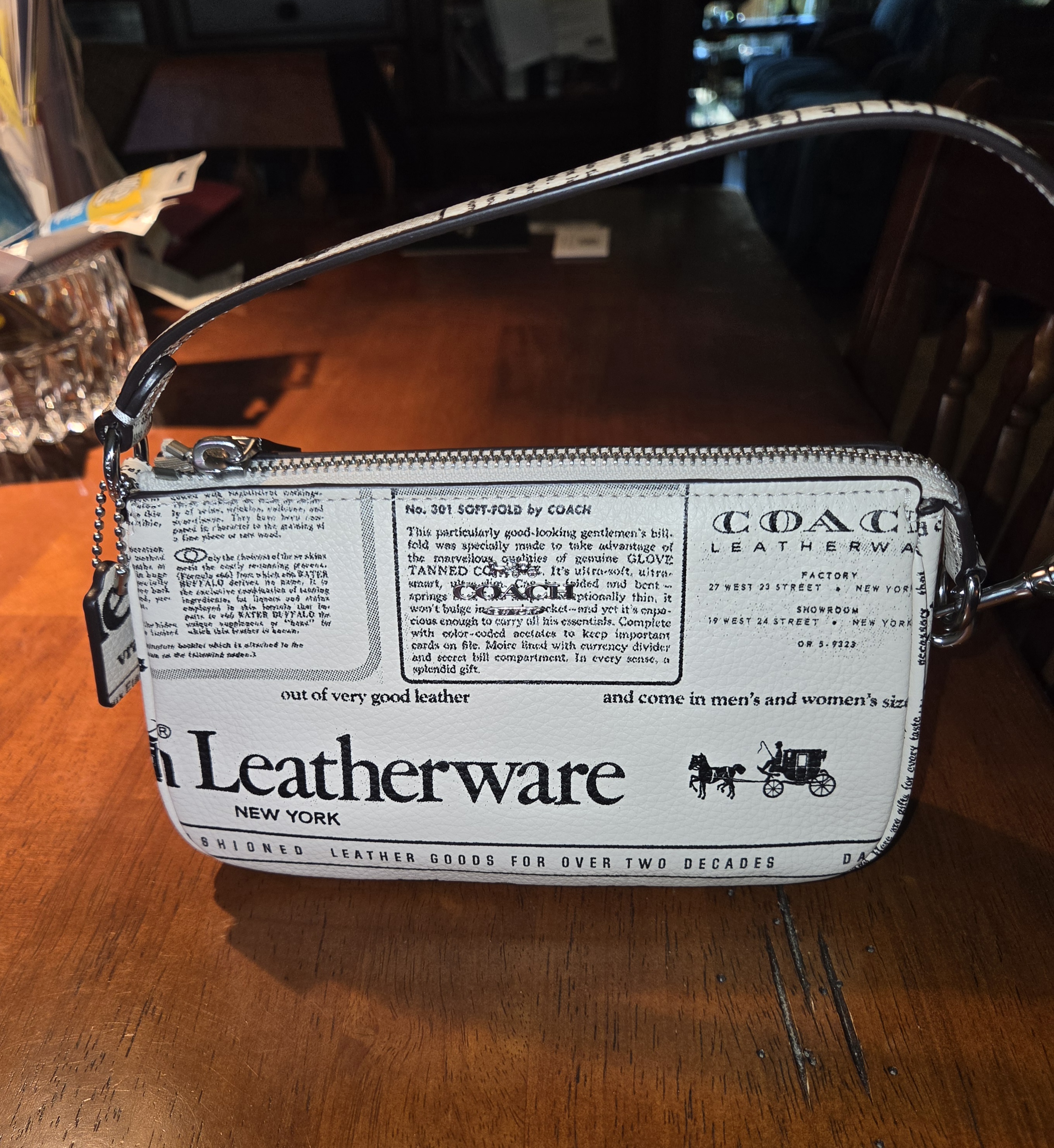 Nolita 19 In Loved Signature Canvas With Charms | Wristlets