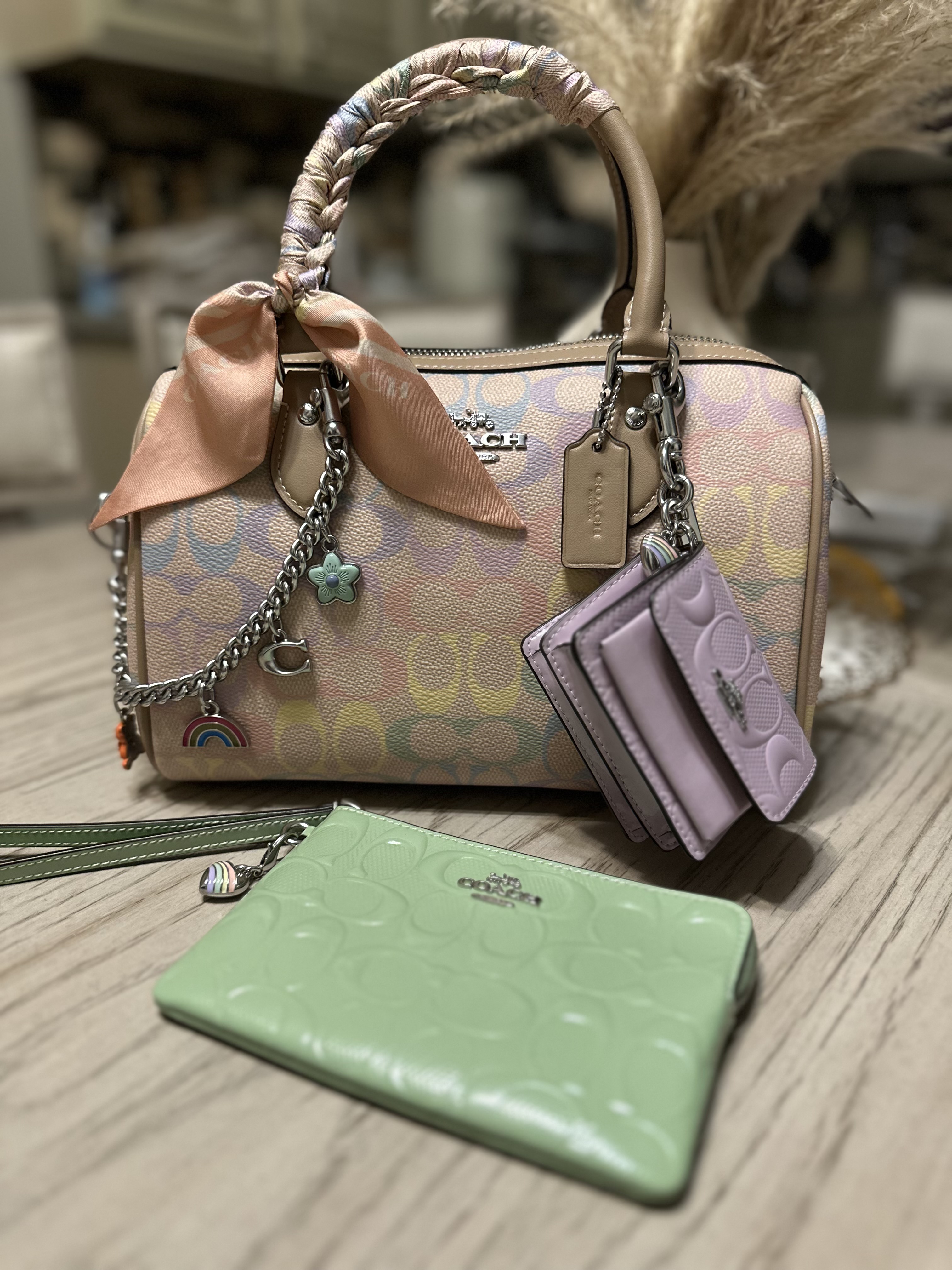 Silver Swagger Chain With Charms | Accessories | Coach | COACH®