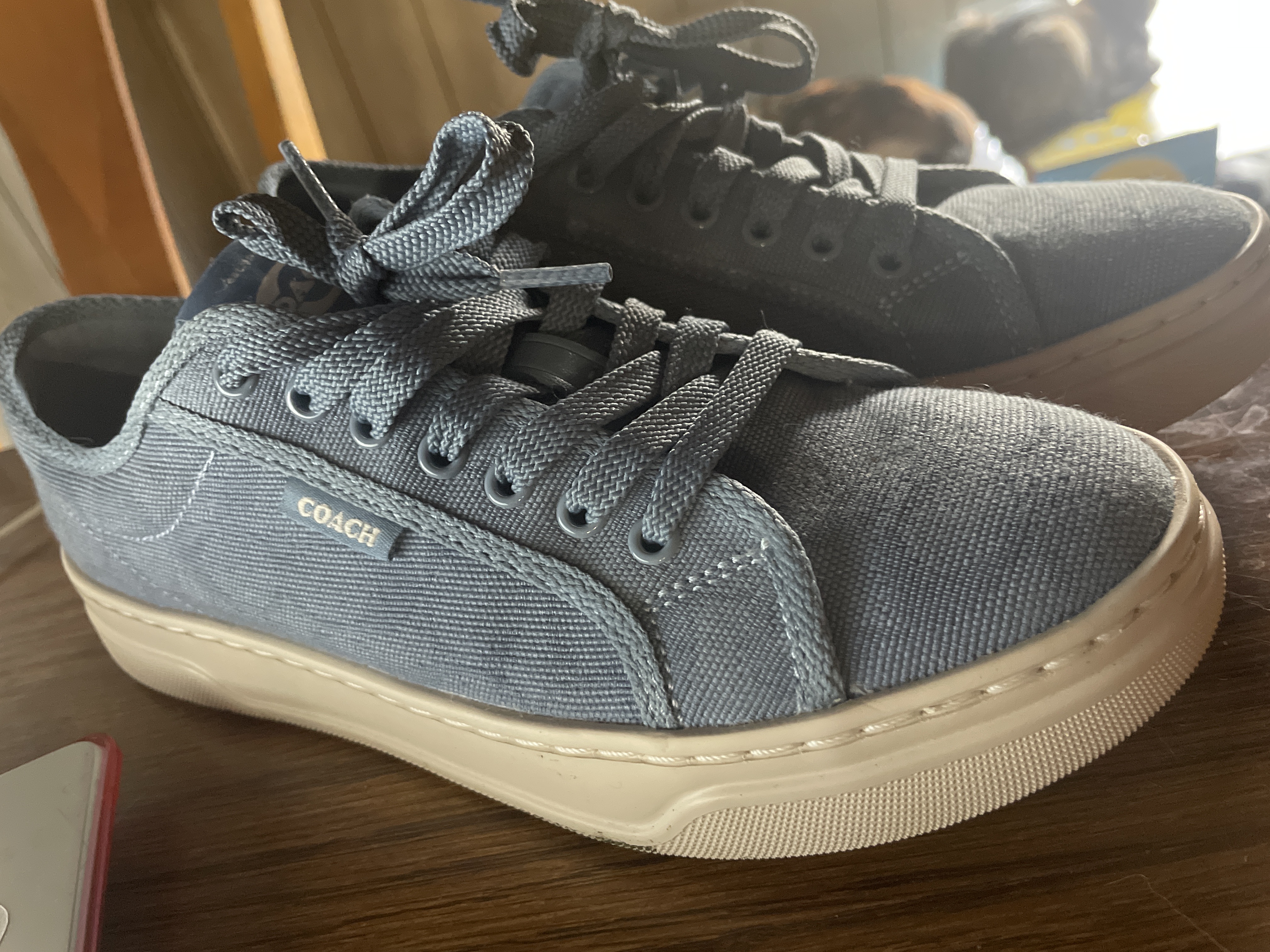 Canvas Sneaker In Signature Denim | Other Shoes | Coach | COACH®