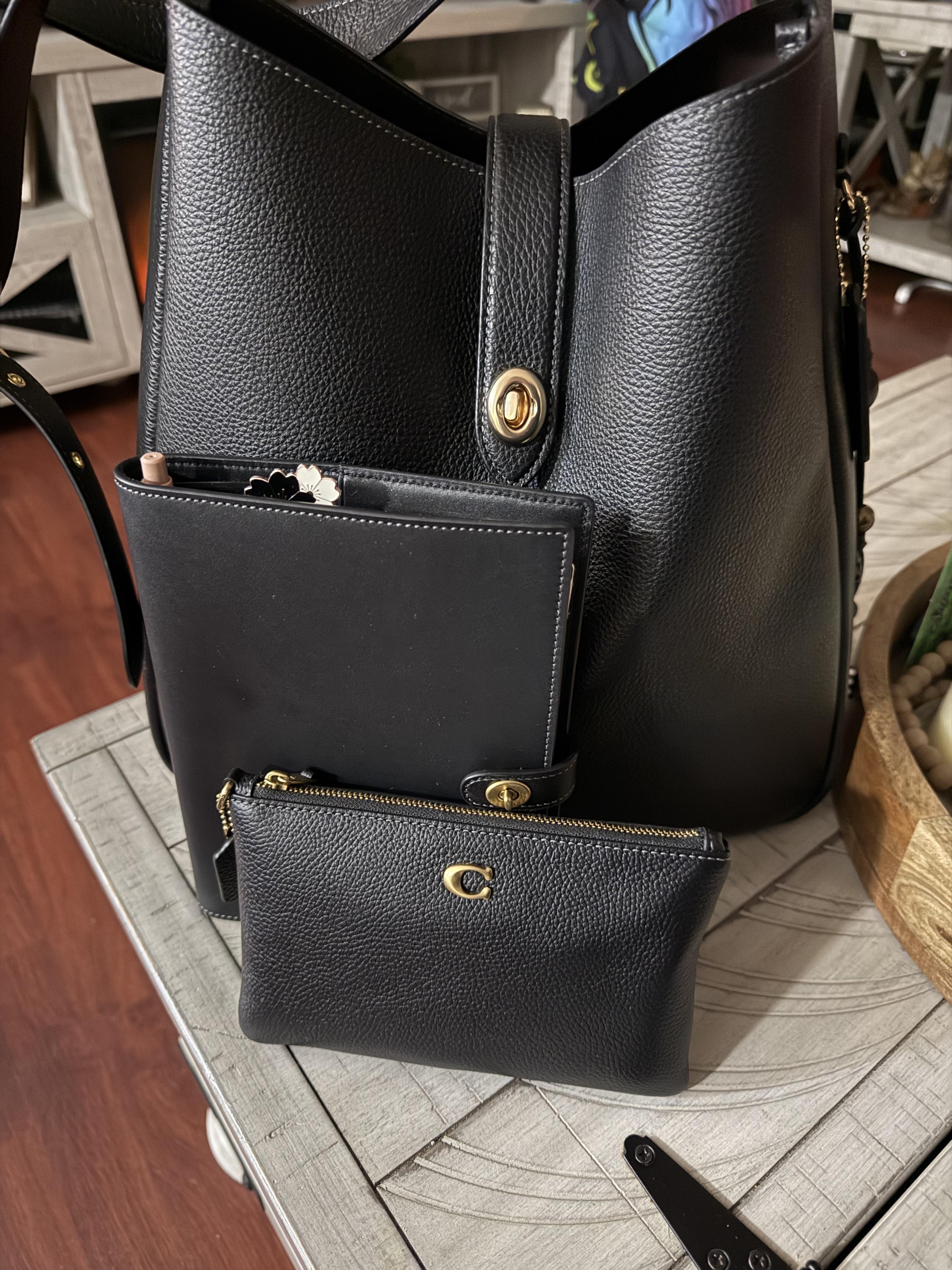 COACH® | Disney X Coach Essential Small Wristlet With Pluto