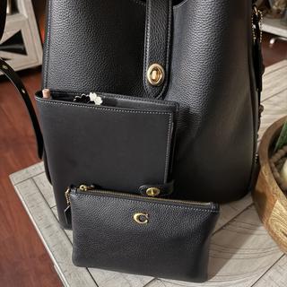 バッグ Coach Accessory Porch Mini Signature Disney X Coach Essential Small Wristlet With Minnie Mouse | Bags