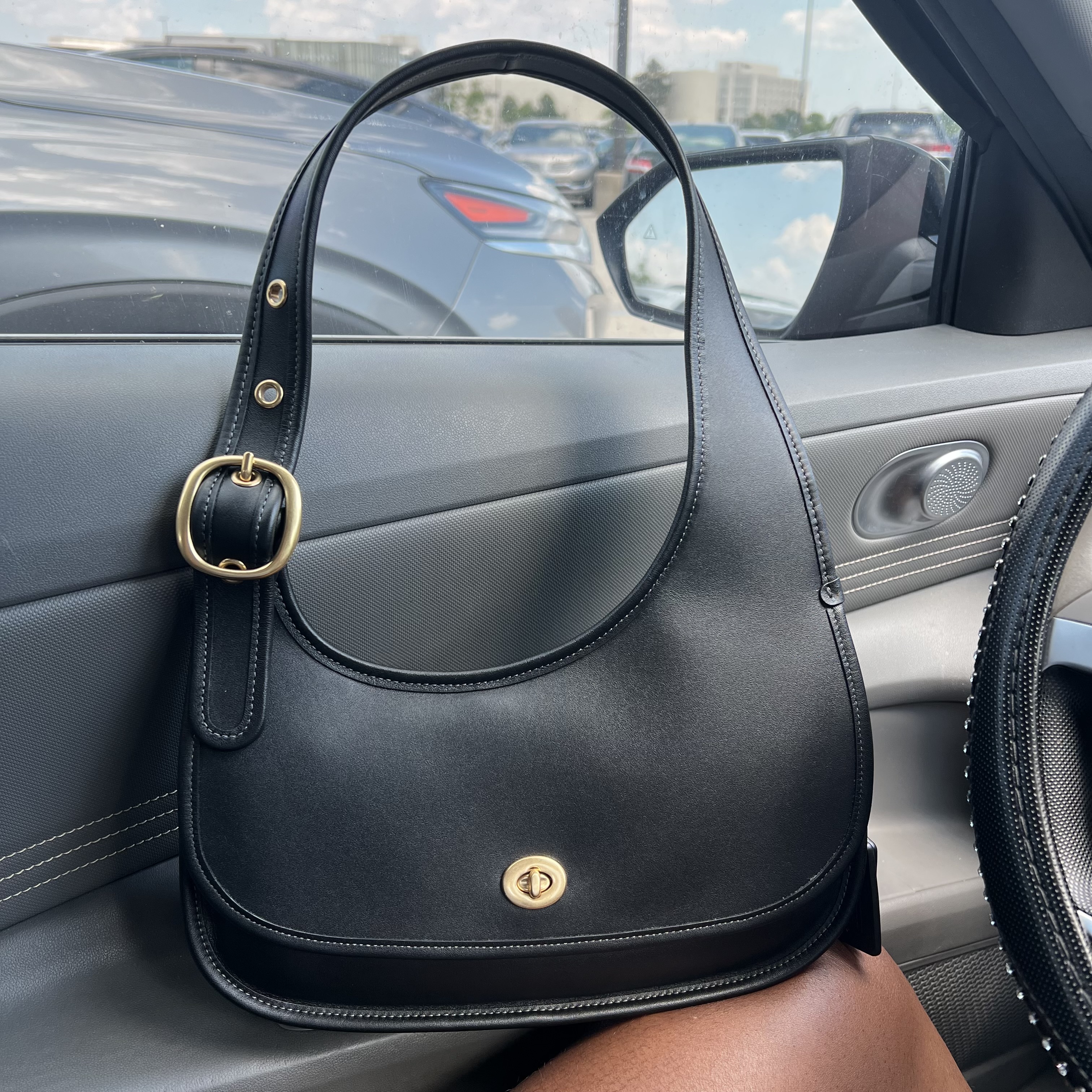 COACH® | Cashin Carry Crescent Bag