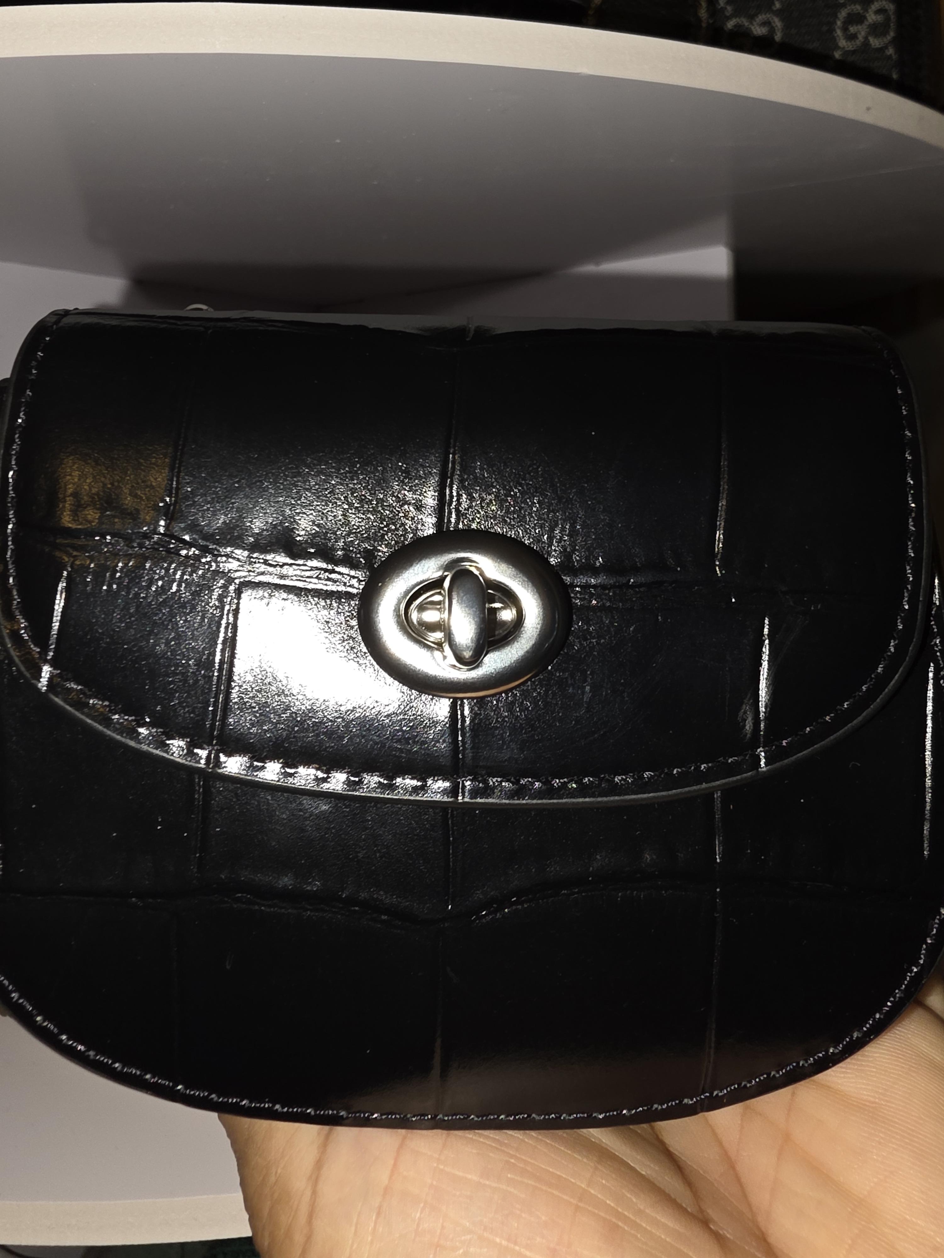 バッグ Vintage Coach Leather Turnlock Brief Bag s-l400.jpg