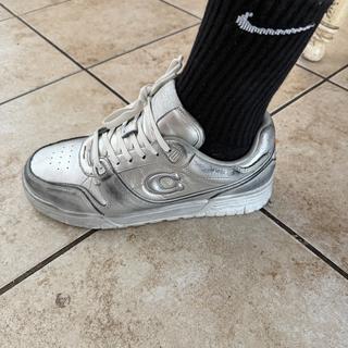 Soho Sneaker In Distressed Metallic Leather | Other Shoes | Coach