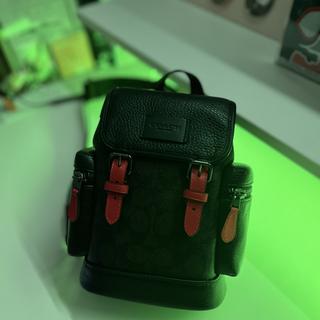 convertible backpack in black & white cowhide leather Checkered a_pfscollection_description:Urban Urth Arkose Small Camera Size:Mini day use as a