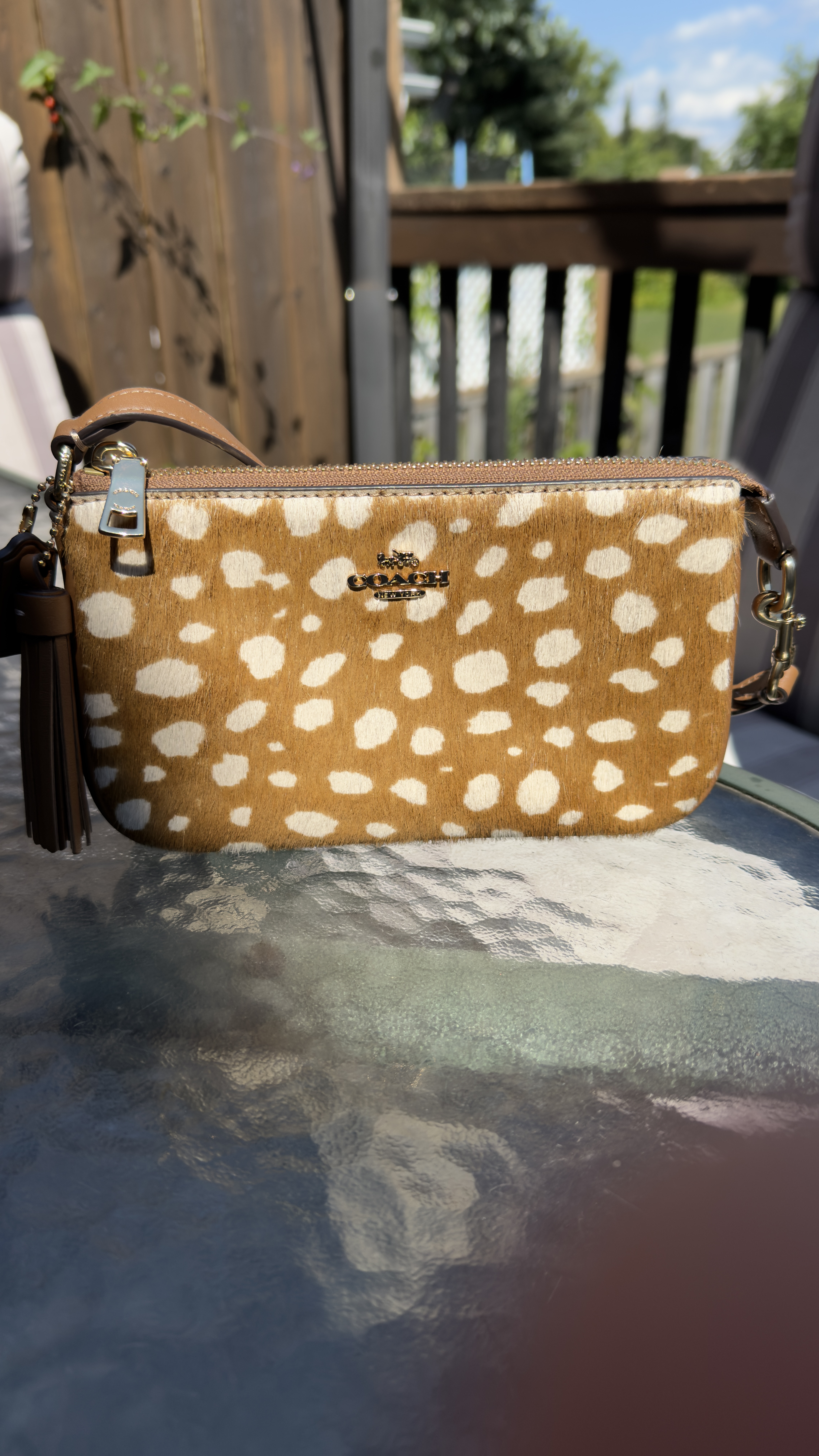 Nolita 19 With Gingham Print And Charm | COACH®