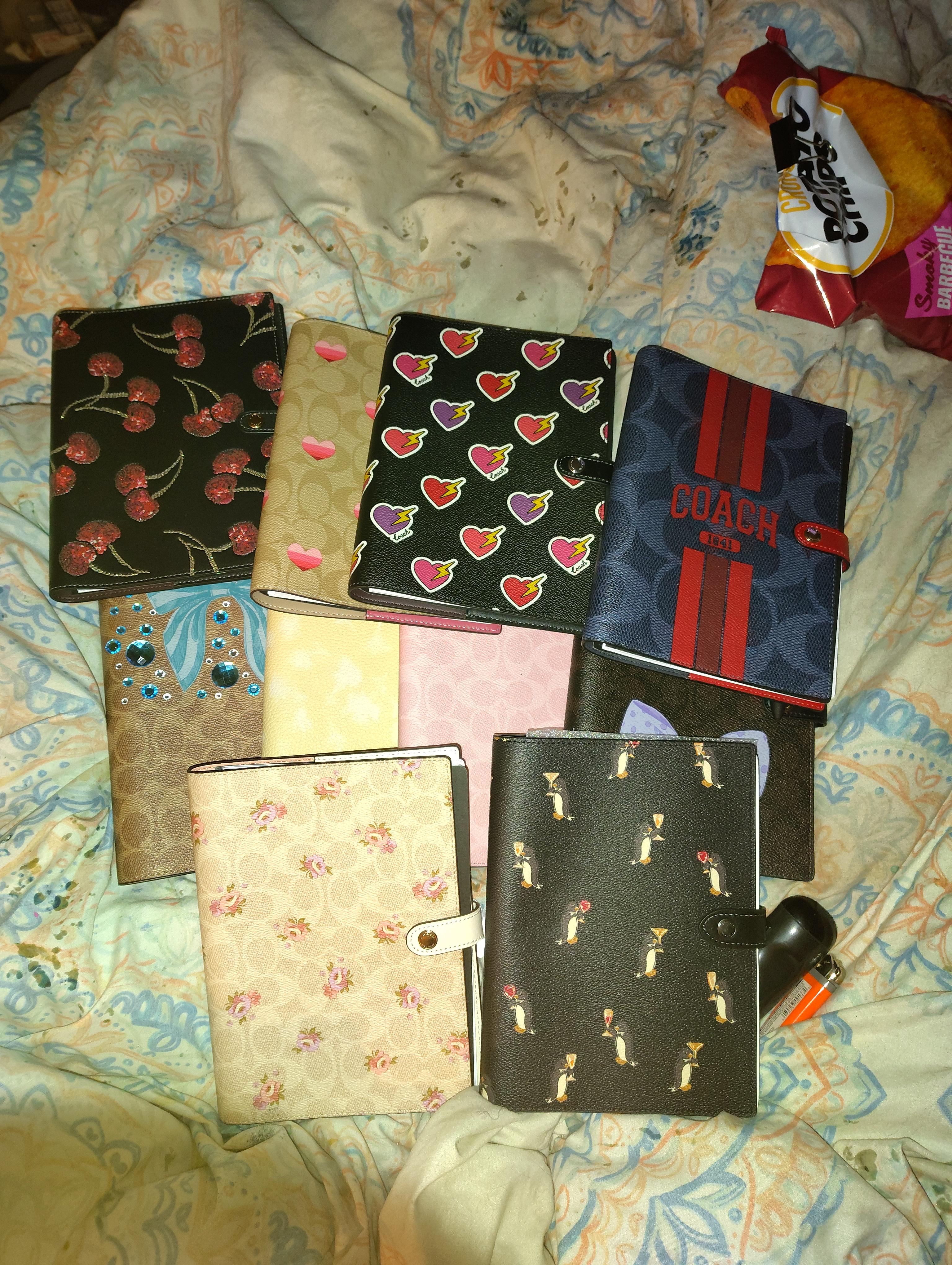 Notebook In Signature Canvas With Holiday Train | Accessories