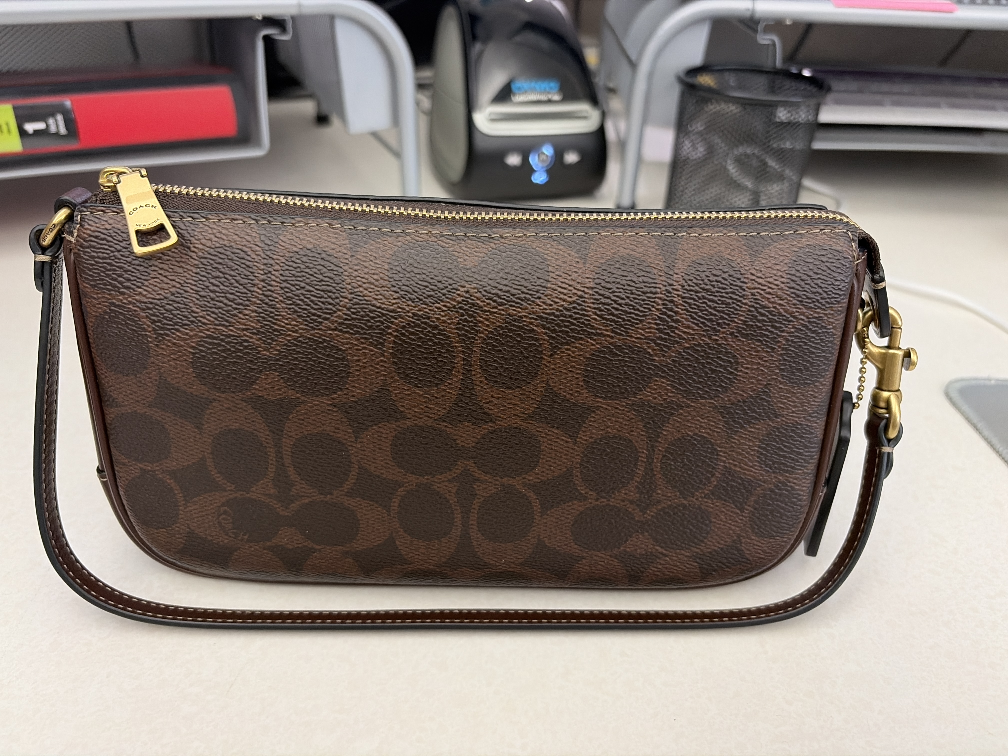 Plaza Bag In Signature Canvas | Wristlets | Coach | COACH®