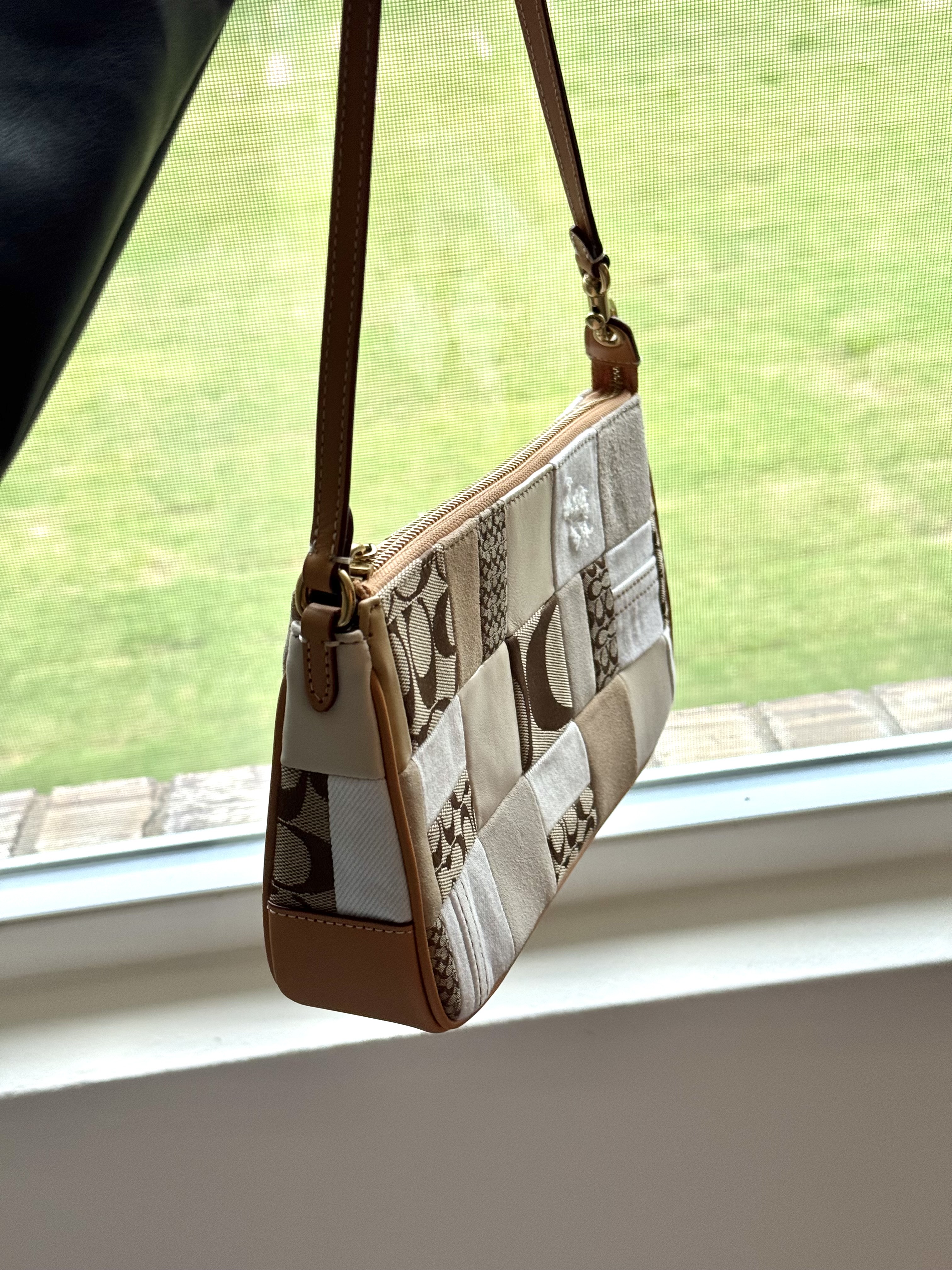 バッグ Coach patchwork shoulder bag Coach Patchwork Shoulder Bag Large Bags & Handbags for Women for