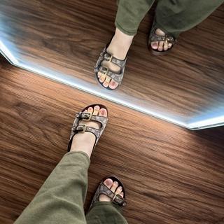 Two Band Buckle Sandal In Signature Jacquard | Other Shoes | Coach