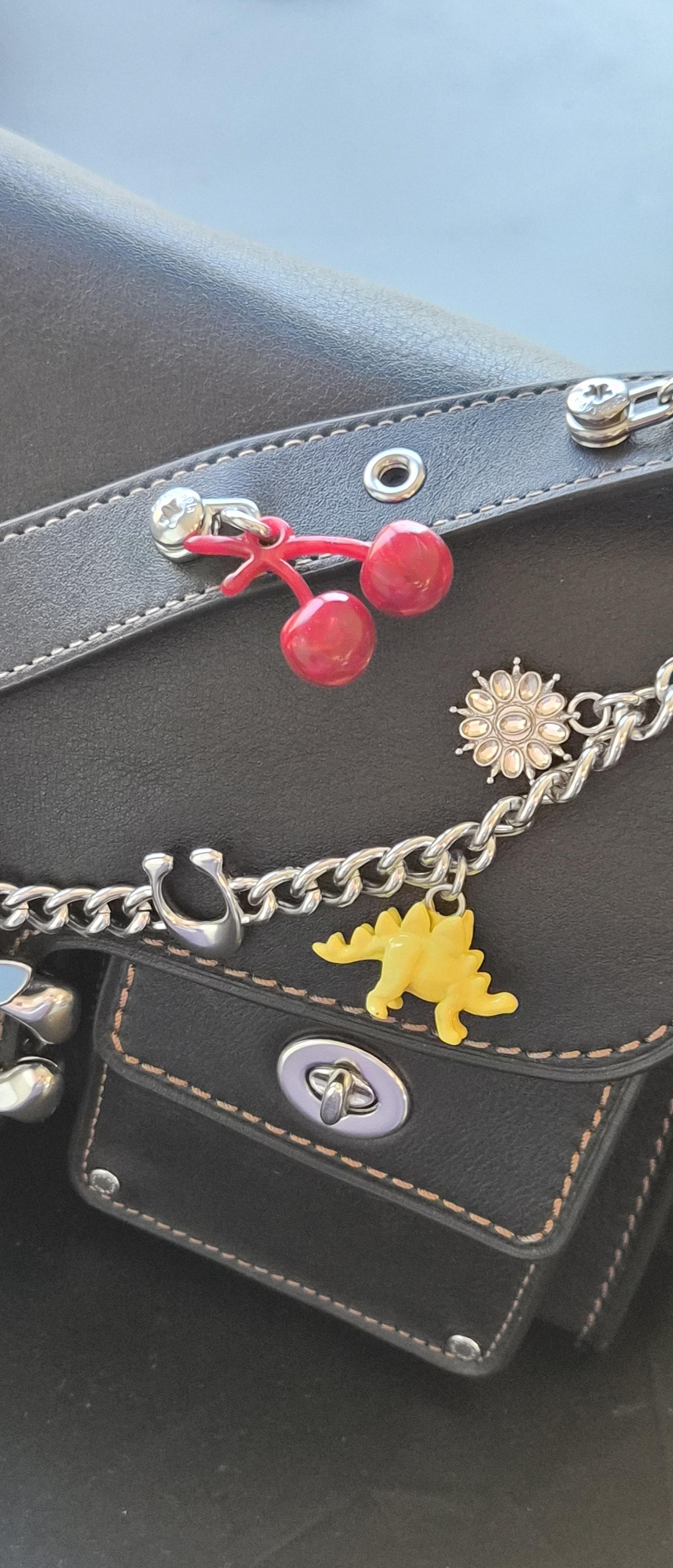 Cherry Bag Charm With Screwback | Accessories | Coach | Coachtopia ™