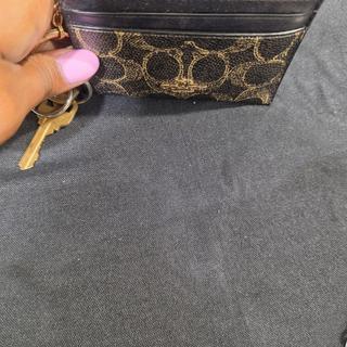 Mini Skinny Id Case In Signature Canvas | Wallets | Coach | COACH®