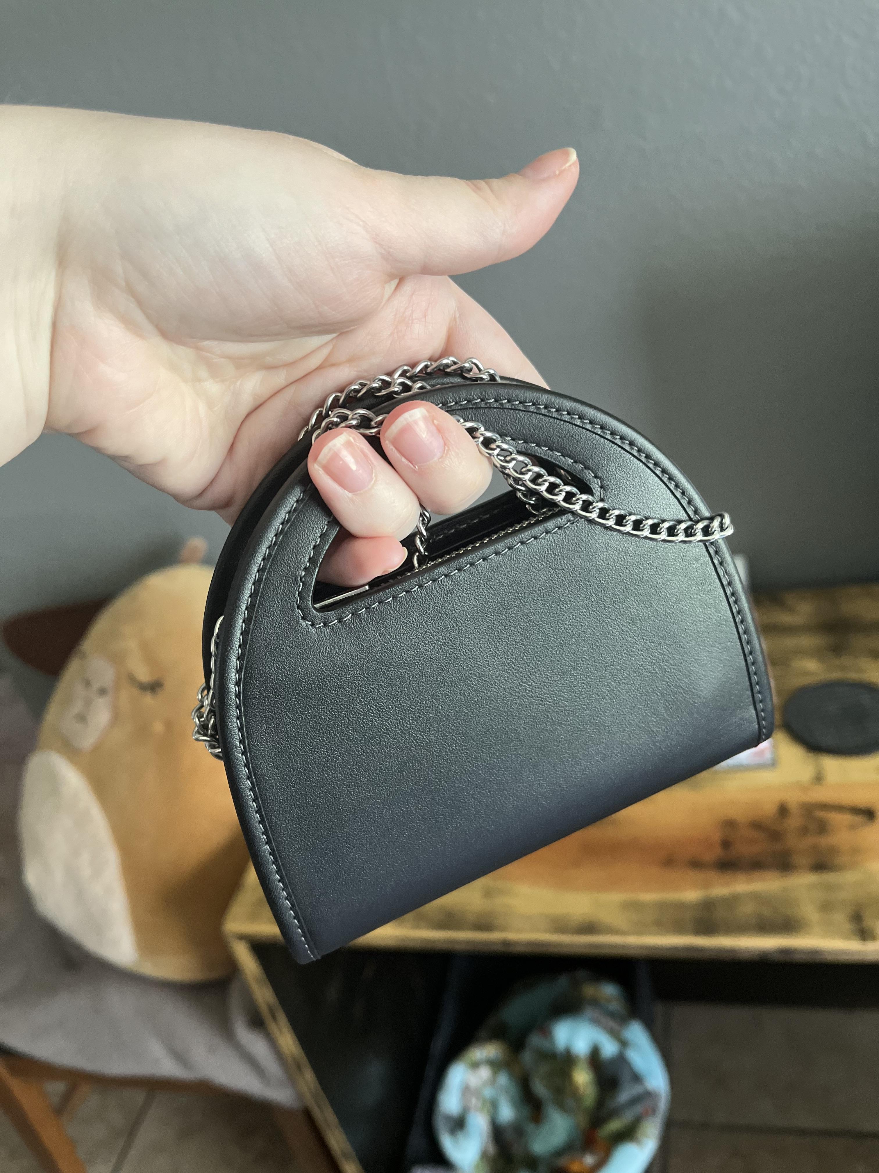 Top Handle Card Case In Crystal Signature Jacquard | Wallets 