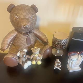 Collectible Bear In Signature Canvas | Accessories | Coach | COACH®