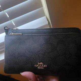Double Zip Wallet In Signature Denim | COACH®