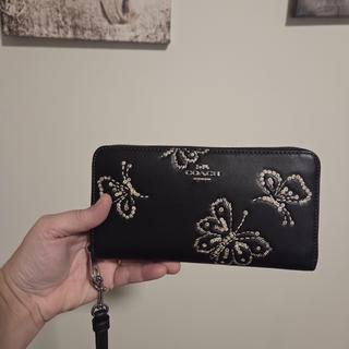 Long Zip Around Wallet With Quilting | Wallets | Coach | COACH®