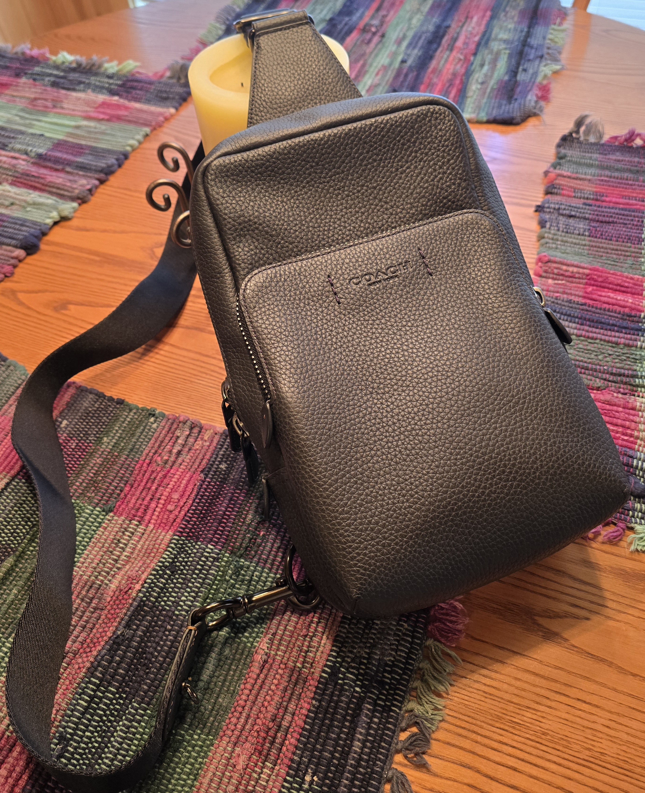ショルダーバッグ COACH Gotham Pack In Signature Canvas CAX67 COACH® | Gotham Pack In Signature Canvas