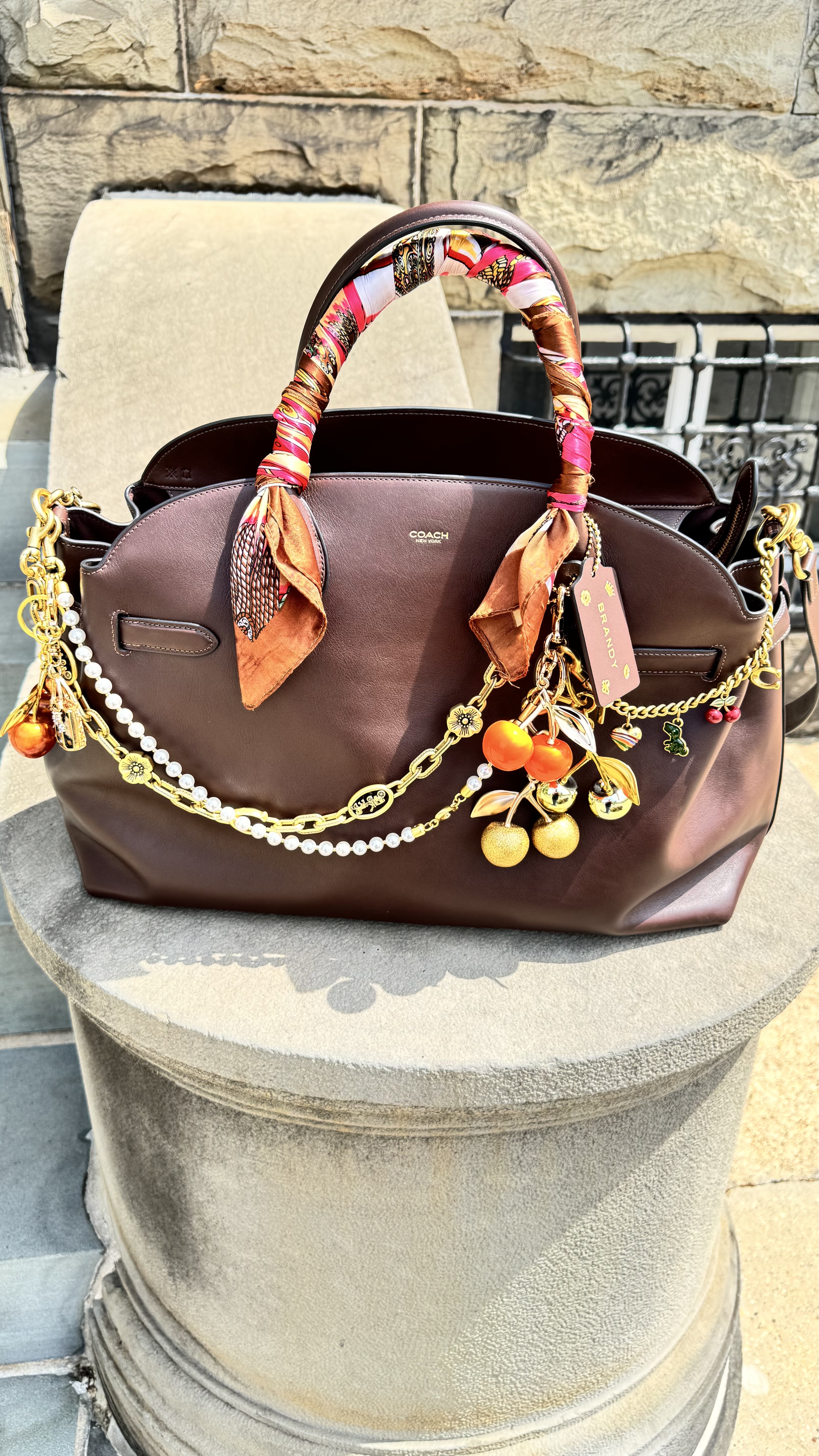 一泊旅行に最適 ♪【Coach】★Soft Empire Carryall Bag 48★ COACH® | Soft Empire Carryall Bag 48