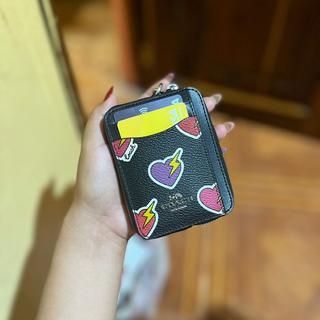 Cosmic Coach Zip Card Case With Rocket | COACH®