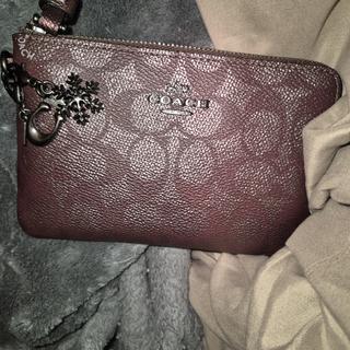 Boxed Corner Zip Wristlet With Charms | Bags | Coach | COACH®