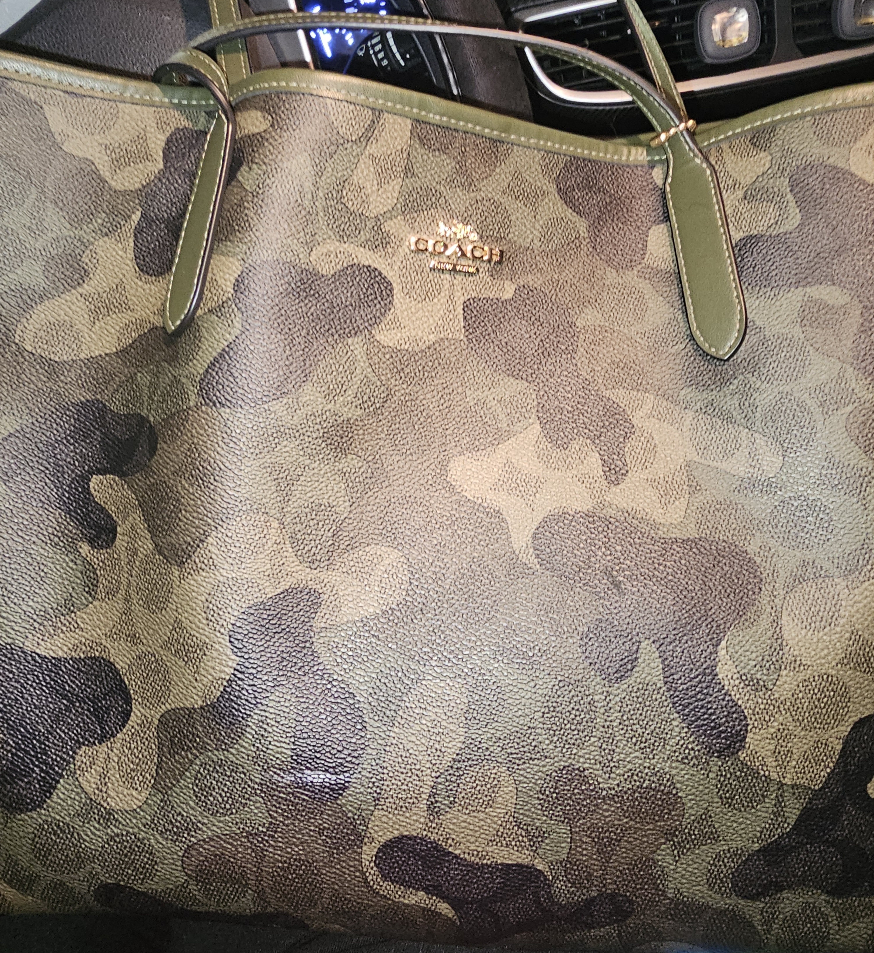 City Tote Bag With Ladybug Floral Print | COACH®