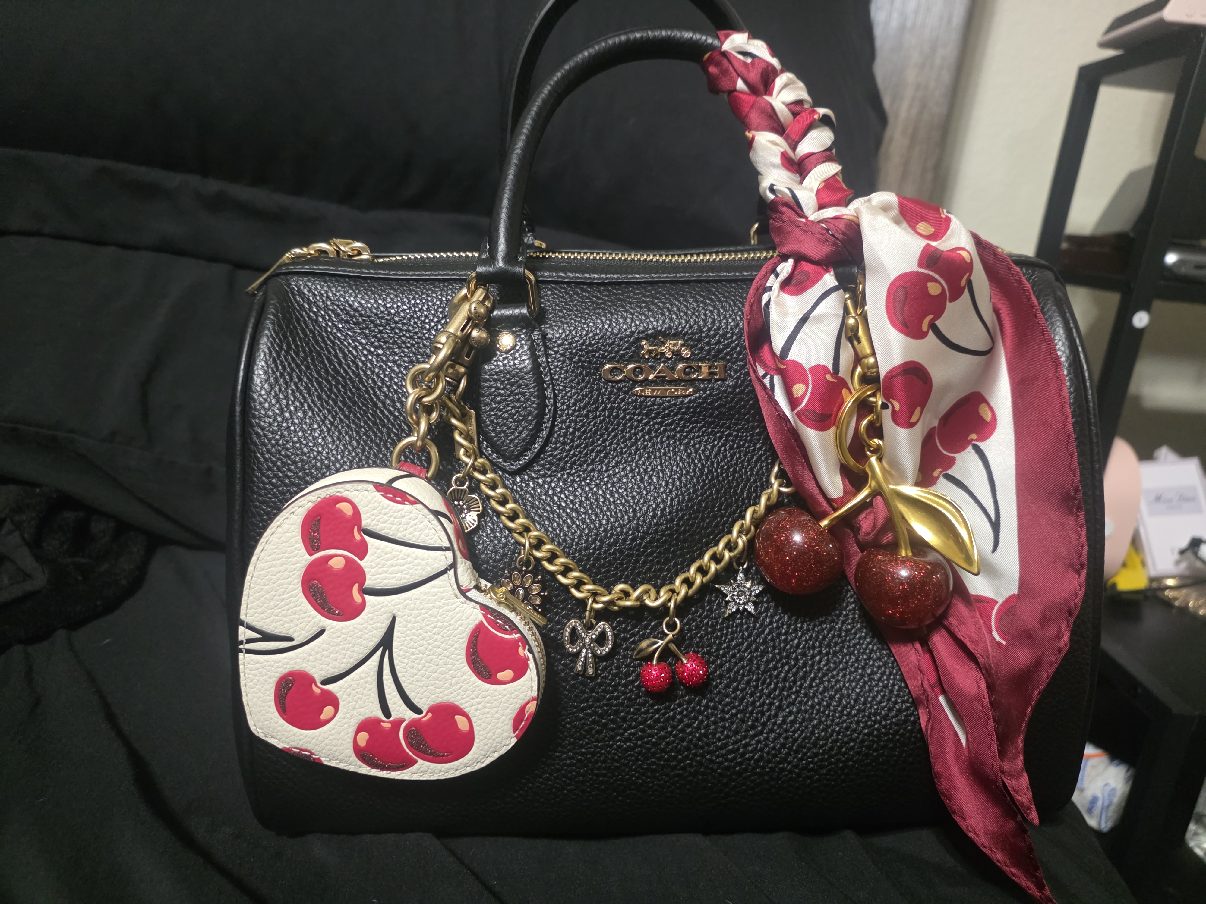 Rowan Large Satchel Bag In Signature Leather | Bags | Coach | COACH®