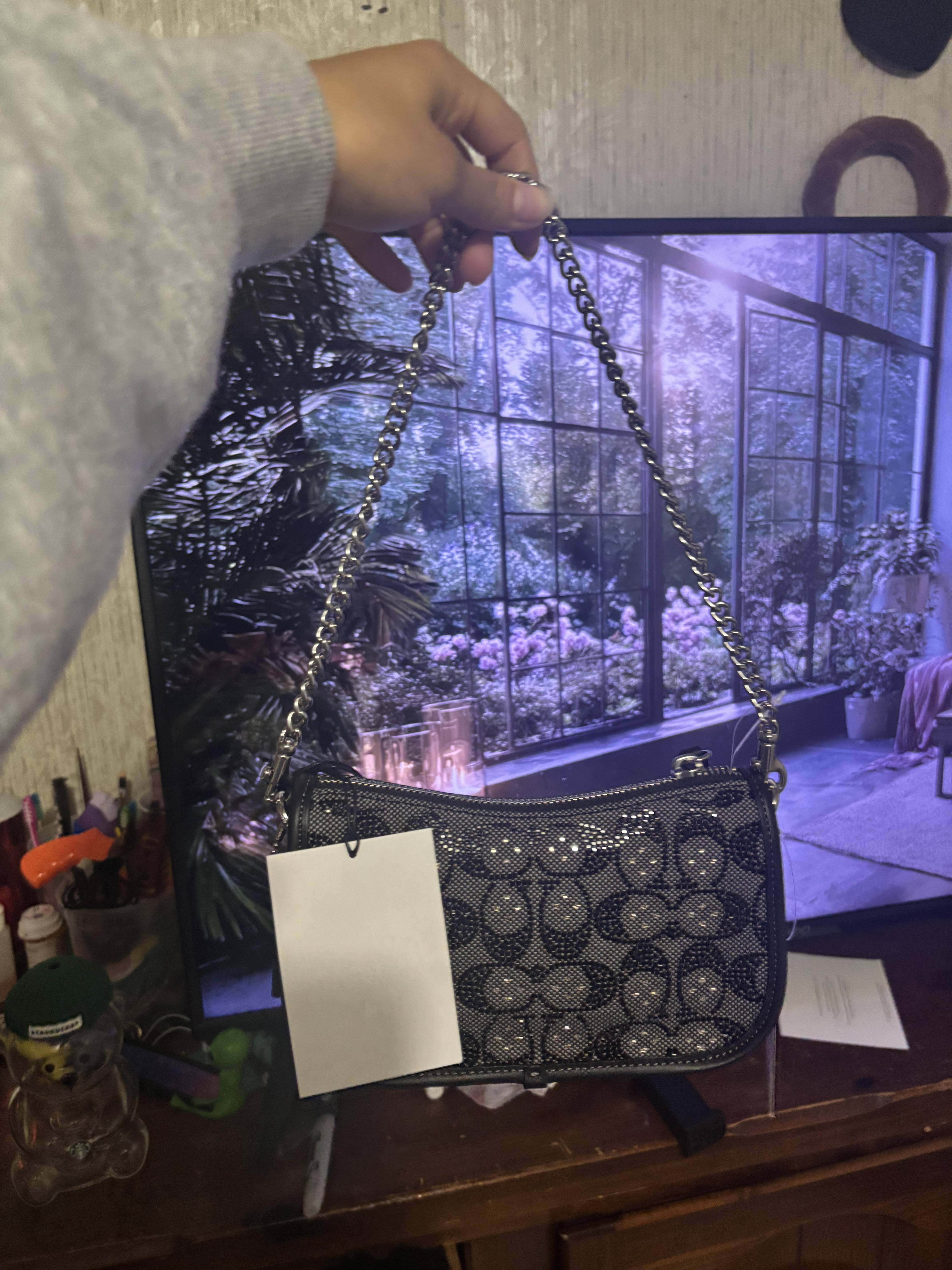 Swinger Bag 20 With Chain In Signature Jacquard | Bags | Coach