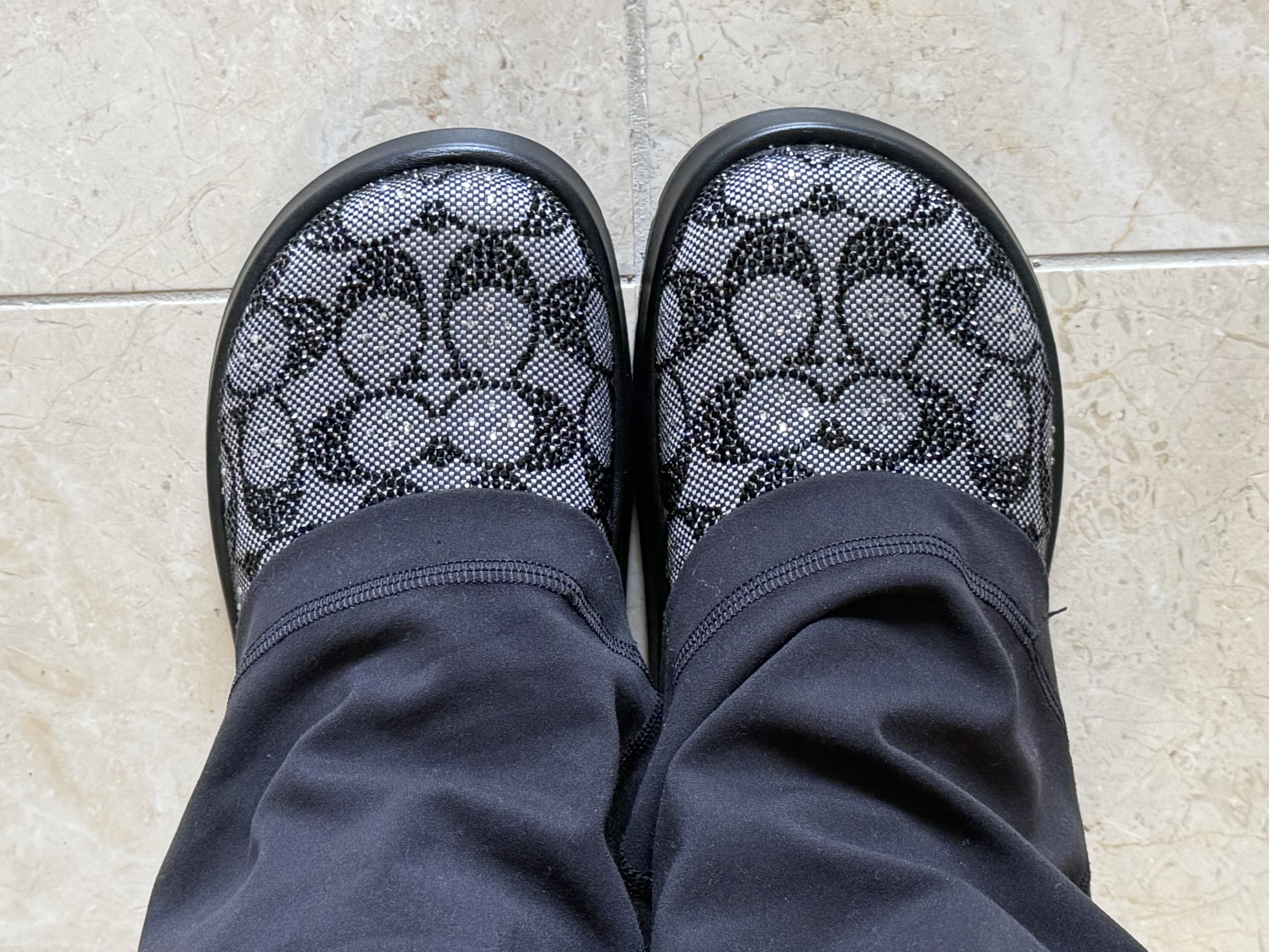 Sculpted C Platform Clog In Crystal Signature Jacquard | Other