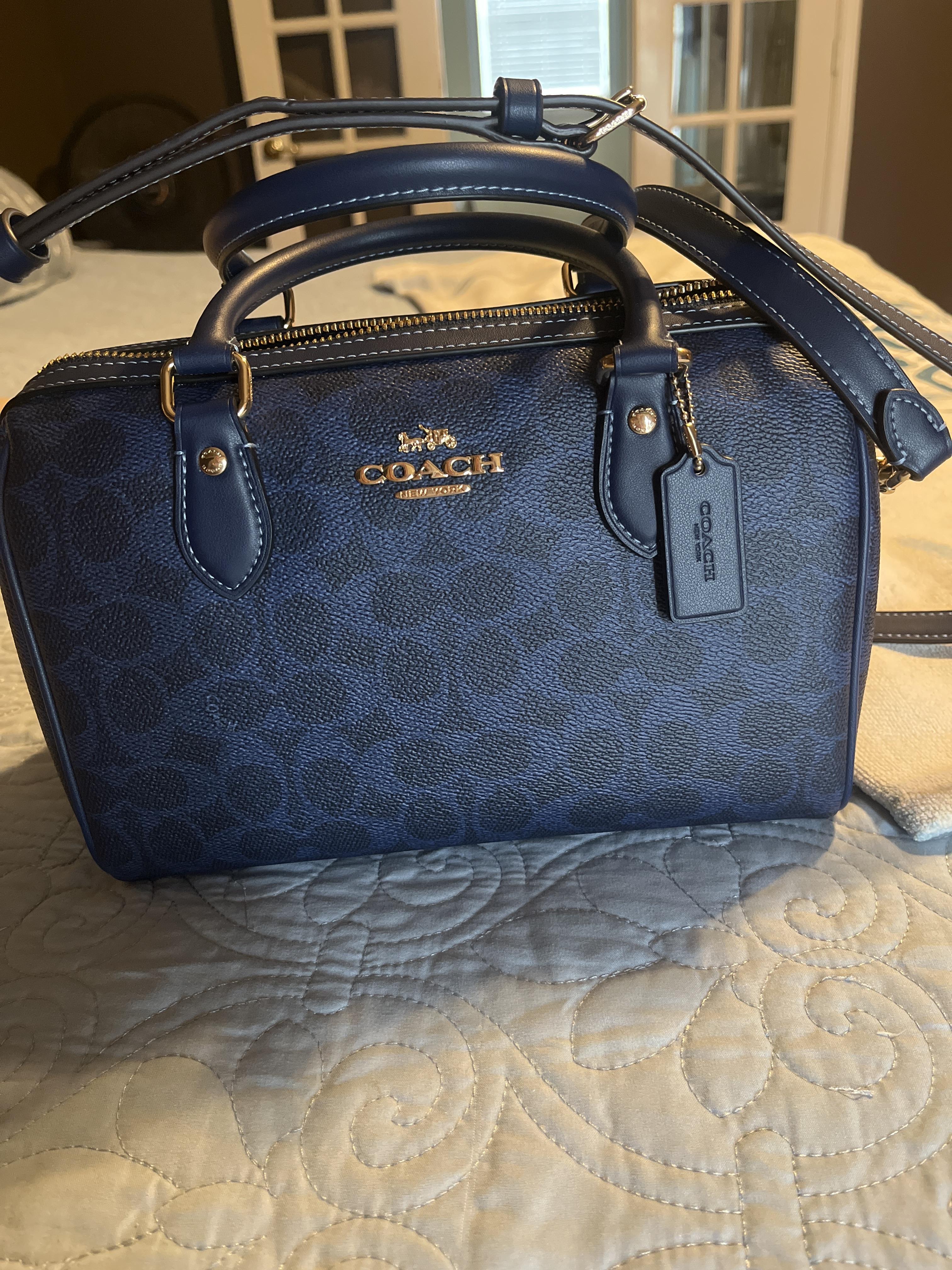 Rowan Satchel Bag In Signature Canvas | COACH®