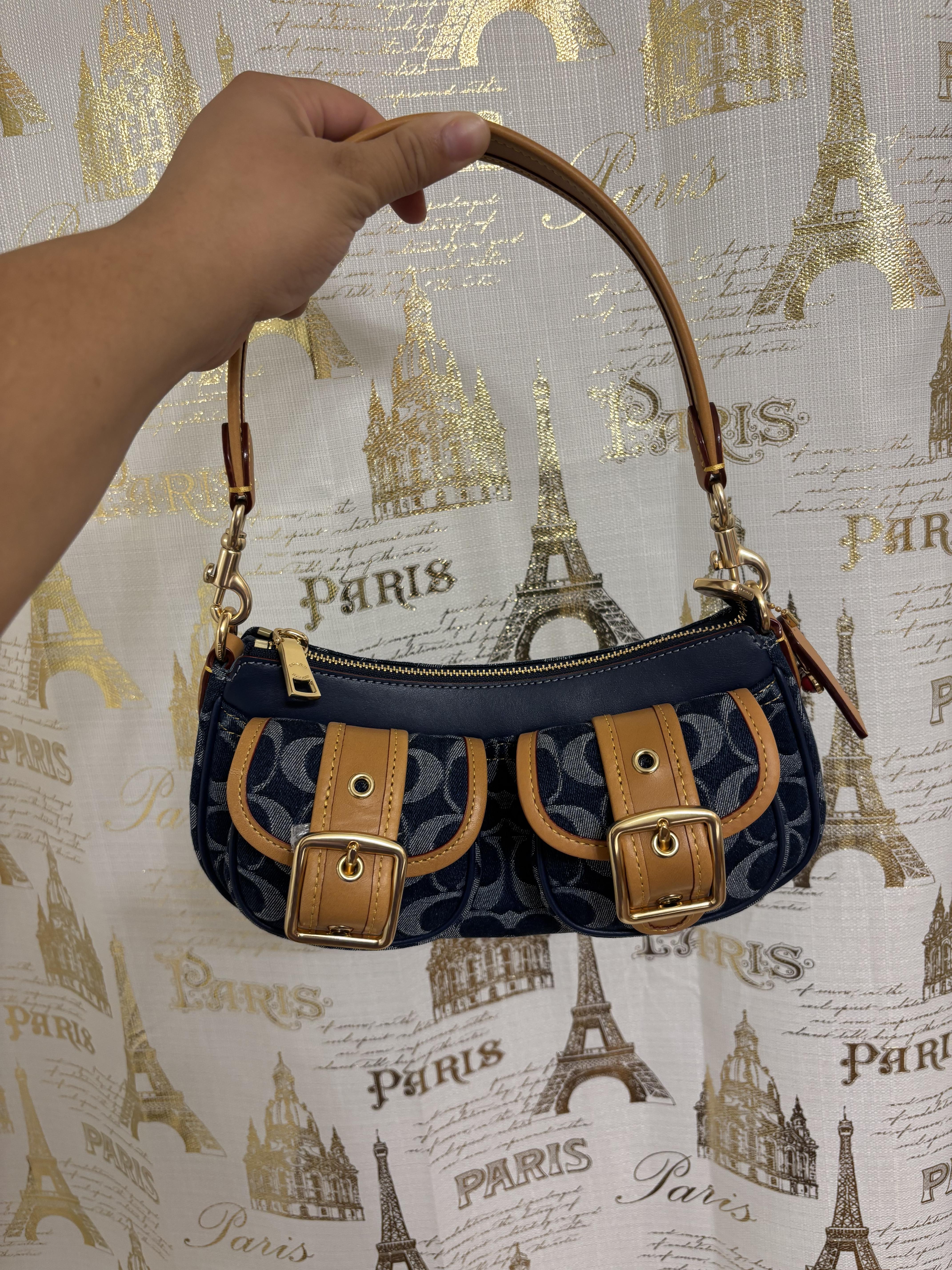 Ashton Bag In Signature Denim | COACH®